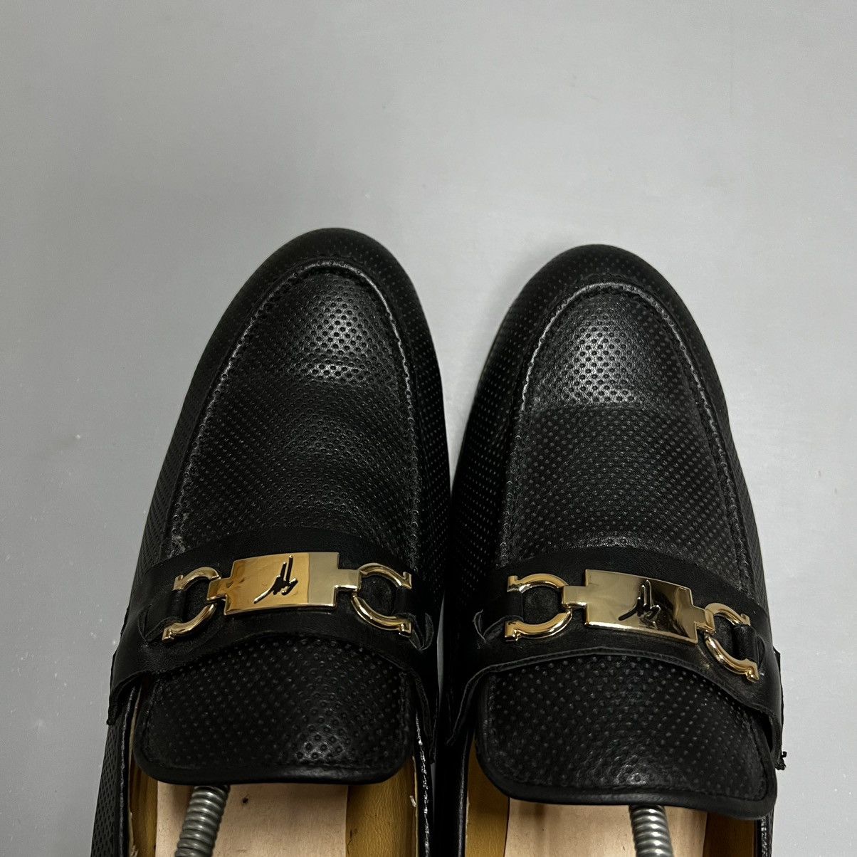 Giuseppe Zanotti Giuseppe Zanotti Leather Slip-on Black Shoes Size US 7 / EU 40 - 5 Thumbnail
