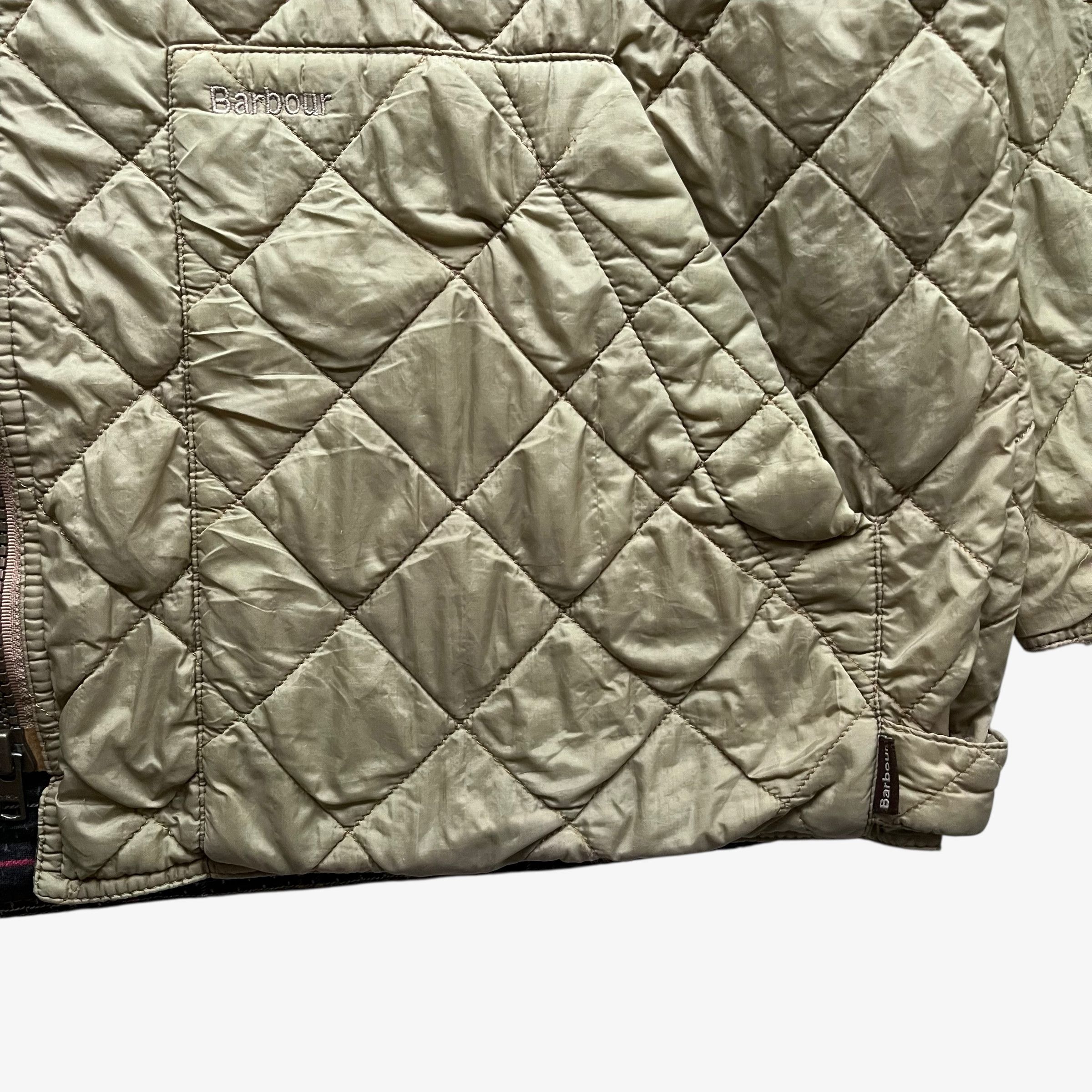 Barbour Vintage Y2K Men's Barbour Lime Green Quilted Jacket Size US L / EU 52-54 / 3 - 4 Thumbnail