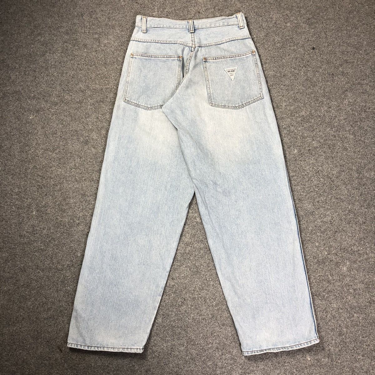 Vintage Vintage 90s Faded BIG JOHN Baggy Jeans Size US 30 / EU 46 - 1 Thumbnail