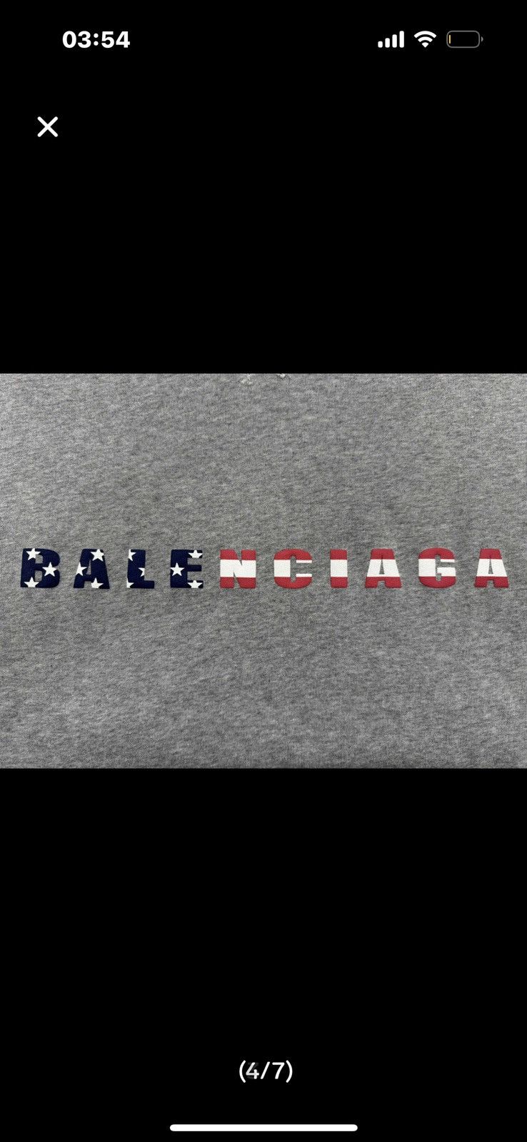 Balenciaga USA hoodie Size US XL / EU 56 / 4 - 4 Thumbnail
