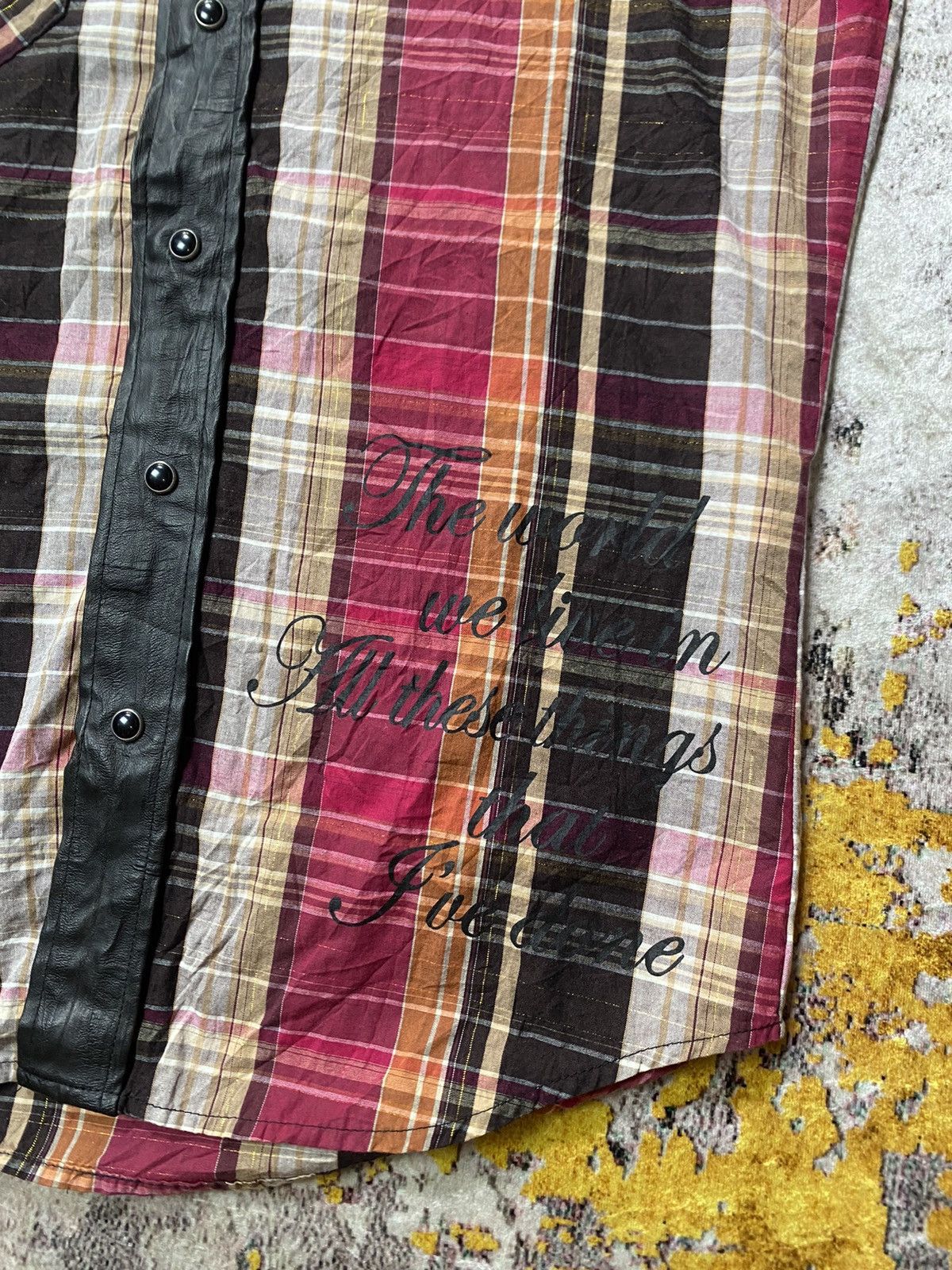 Hysteric Glamour × If Six Was Nine × Japanese Brand Japanes ivanhoe Button up bondage ifsix gothic style Size US M / EU 48-50 / 2 - 5 Thumbnail