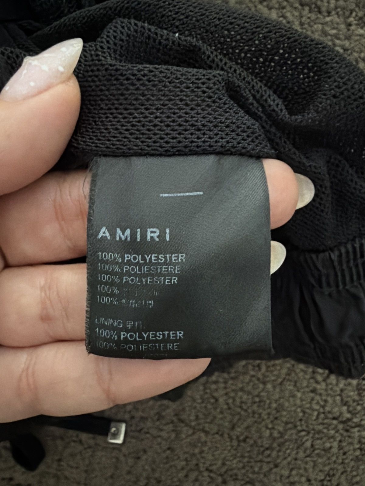 Amiri AMIRI black shorts Size US 32 / EU 48 - 5 Thumbnail