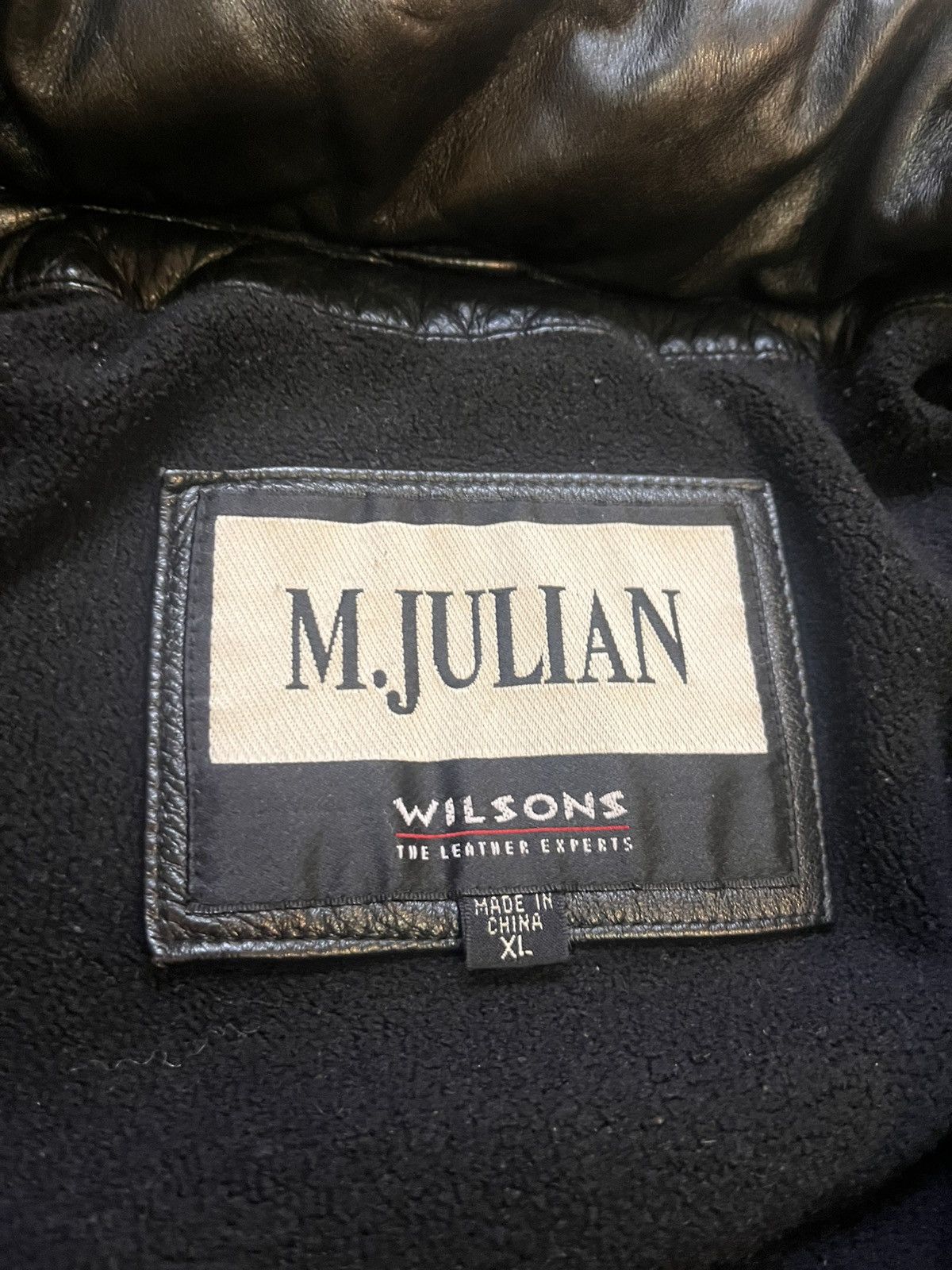 M. Julian Vintage M. Julian Leather Bomber Jacket Size US XL / EU 56 / 4 - 2 Thumbnail