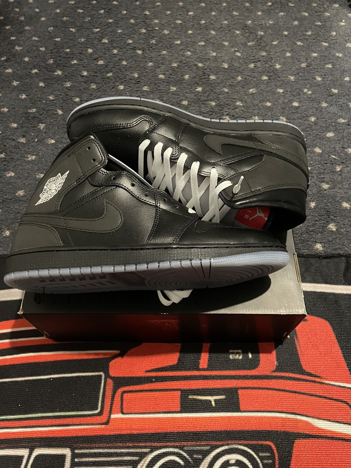 Nike Air Jordan Mid Se BLACK-WOLF GREY