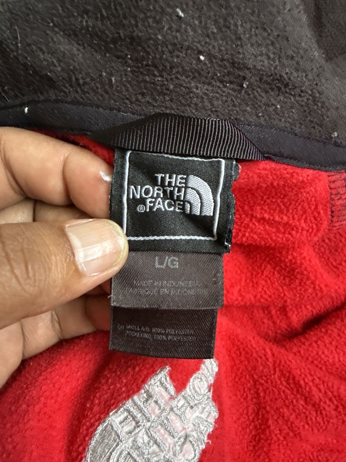 The North Face THE NORTH FACE FLEECE JACKET ZIPPER BY POLARTEC RARE Size US L / EU 52-54 / 3 - 8 Thumbnail