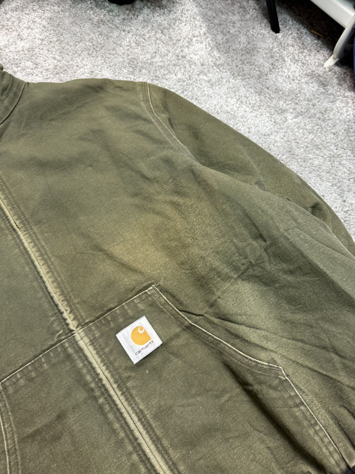 Carhartt × Vintage Carhartt Active Jacket GRN Size US XL / EU 56 / 4 - 4 Thumbnail