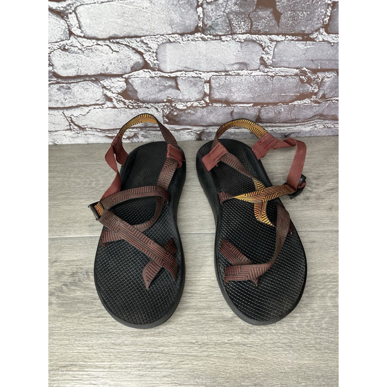 Chaco Chaco Z2 Classic Fore Port Red Textile Strappy Sandals Men 1 Size US 12 / EU 45 - 2 Thumbnail