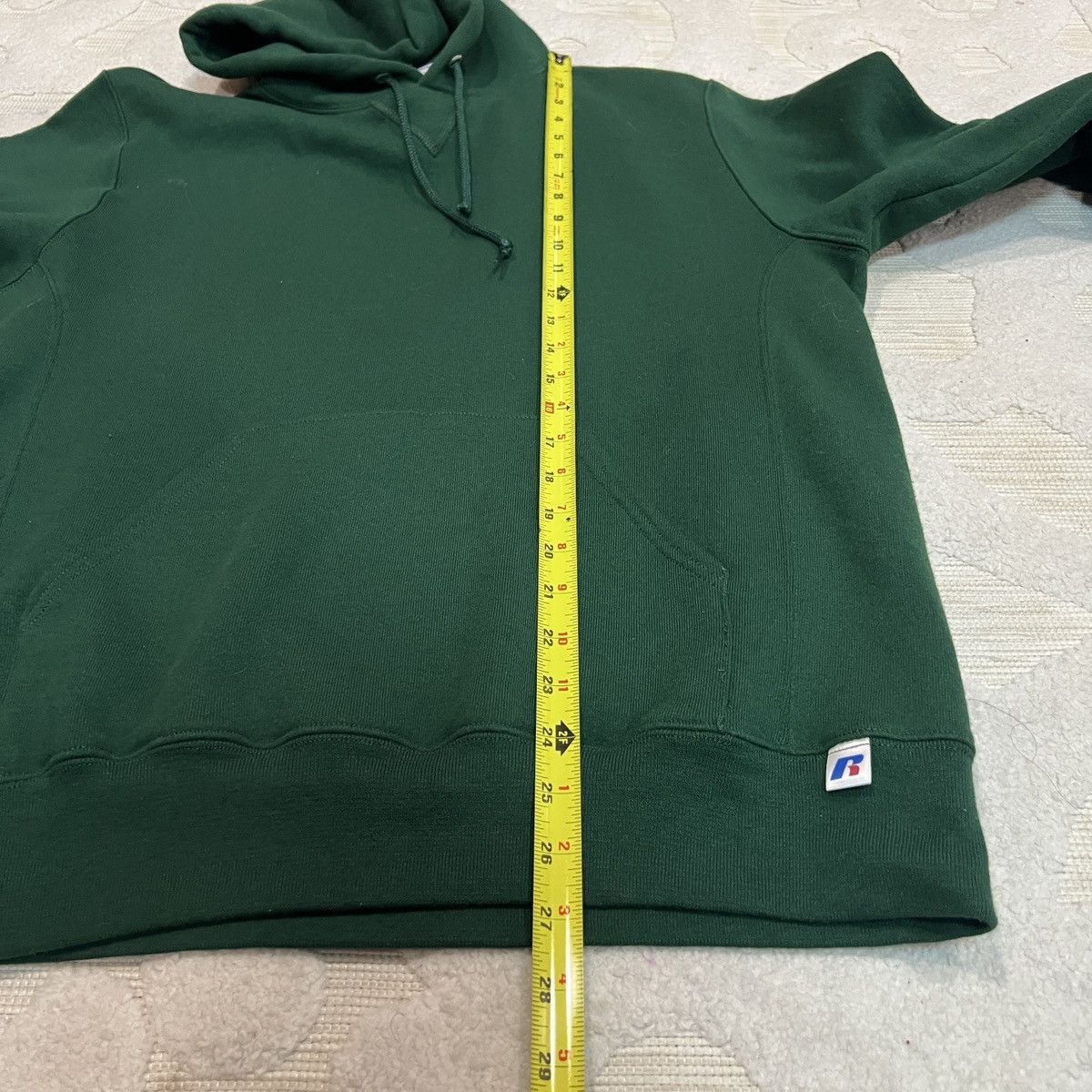 Russell Athletic Vintage Russell Athletic Green Hoodie Sweatshirt Size US M / EU 48-50 / 2 - 6 Thumbnail
