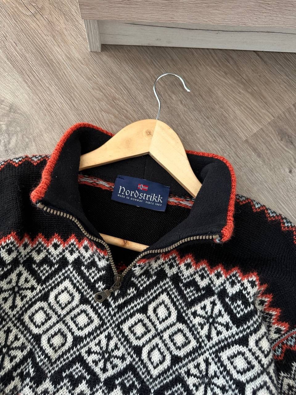 Vintage Vintage Nordstrikk Norway Wool Knit Blue Sweater Size US M / EU 48-50 / 2 - 12 Thumbnail