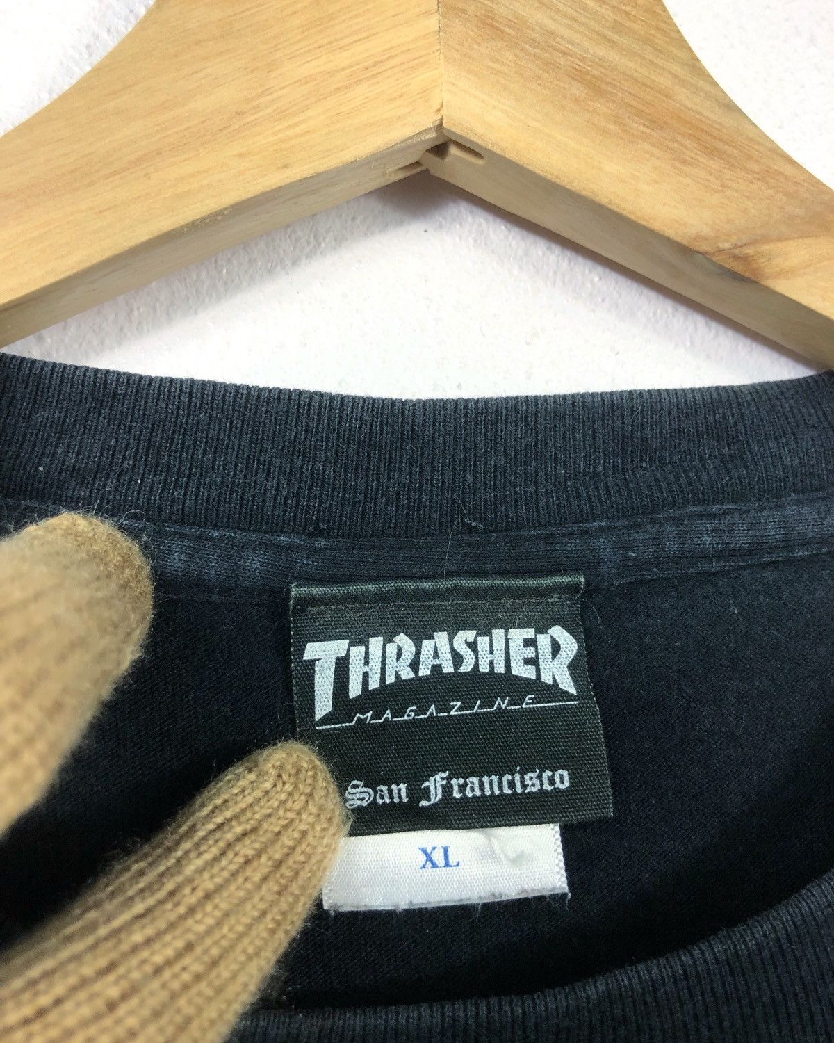 Thrasher Rare Vintage Thrasher Magazine Skateboard Tee Size US XL / EU 56 / 4 - 8 Thumbnail