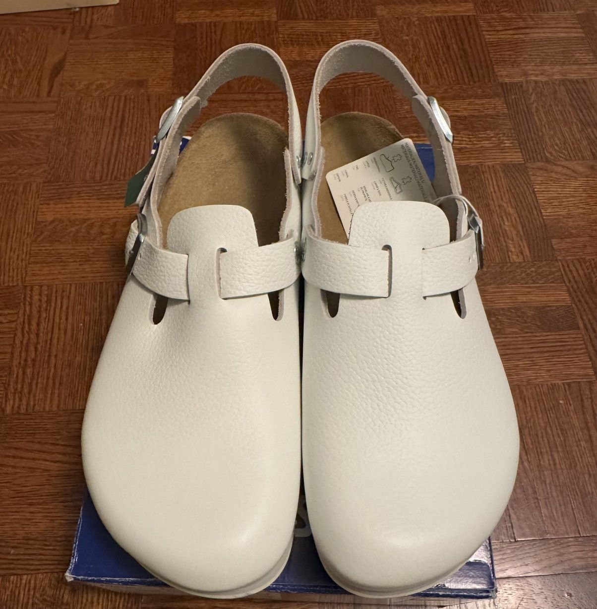 Birkenstock Birkenstock Tokio Super Grip Leather Mules Size US 11 / EU 44 - 1 Thumbnail