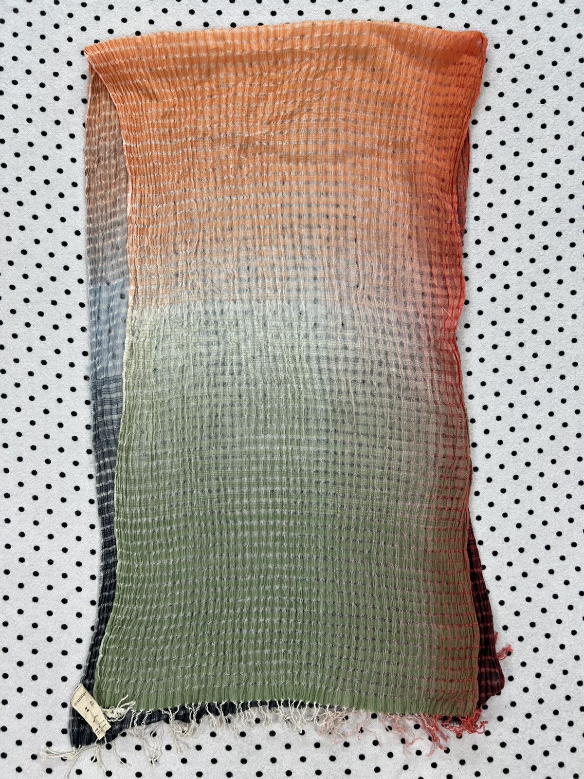 Japanese Brand Jurgen Lehl Scarf Size ONE SIZE - 3 Thumbnail