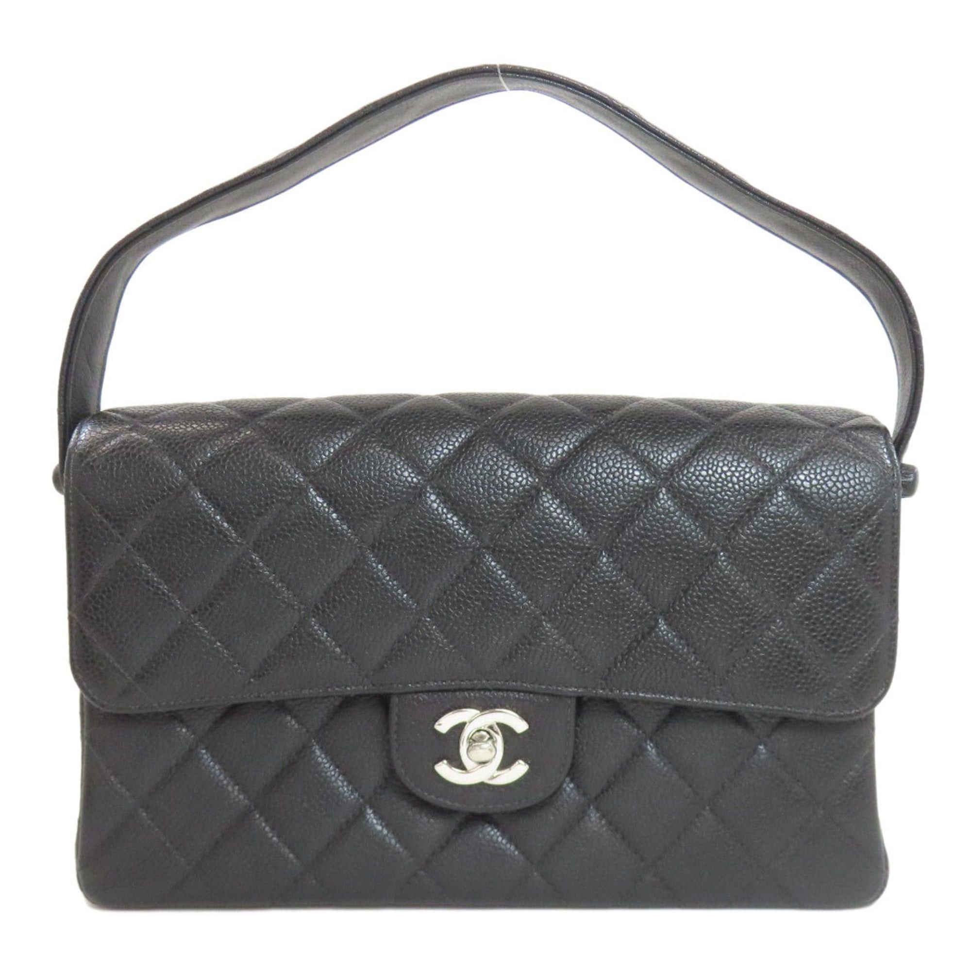 Chanel CHANEL Matelasse Double-Face Handbag in Grained Calfskin with Silver Hardware, Women's Size ONE SIZE - 1 Thumbnail