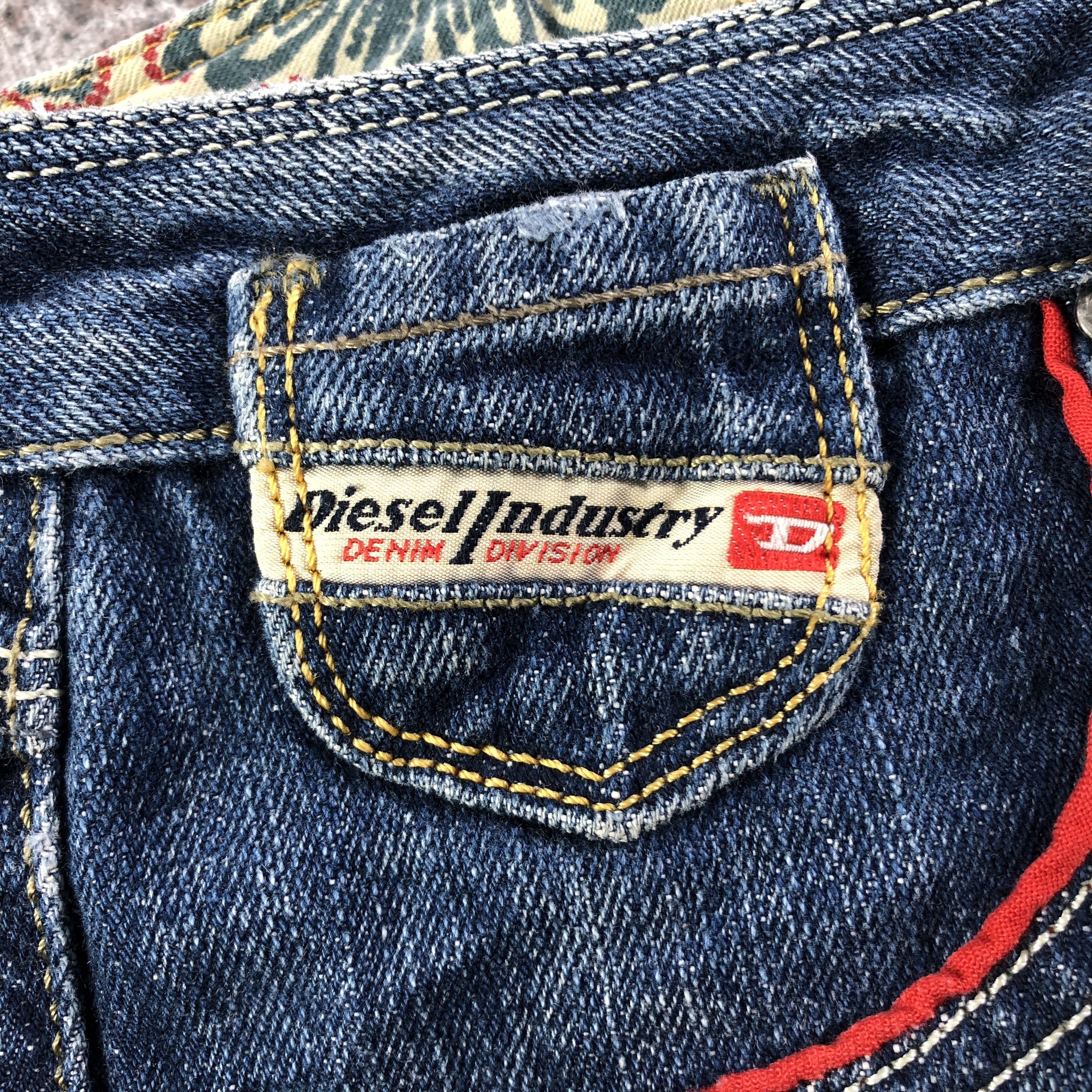 Japanese Brand Diesel Faded Blue Flare Jeans KJ1950 Size 27" / US 4 / IT 40 - 9 Thumbnail
