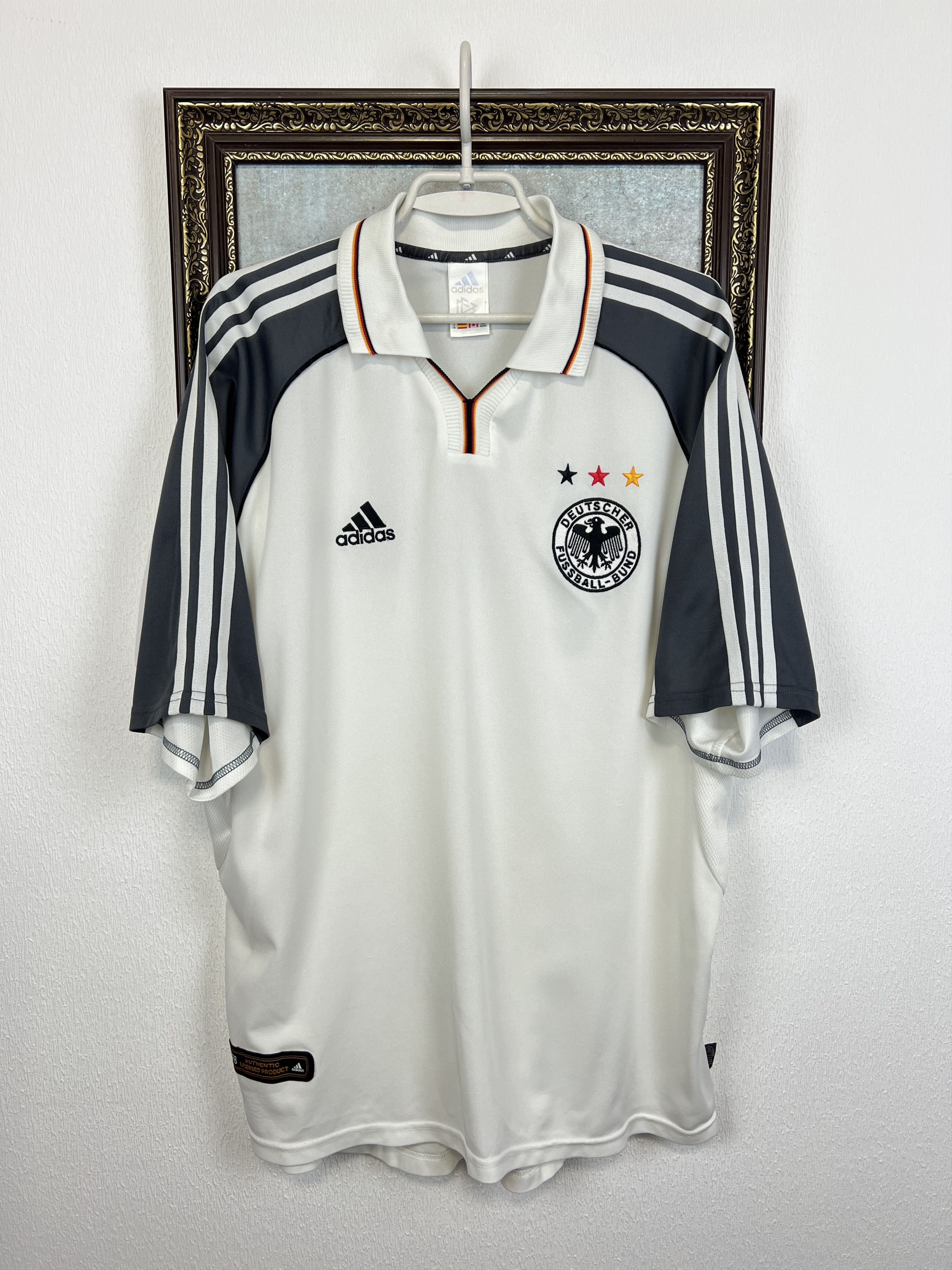 Adidas Germany football shirt Soccer National Team Jersey Trikot Size US XL / EU 56 / 4 - 1 Thumbnail