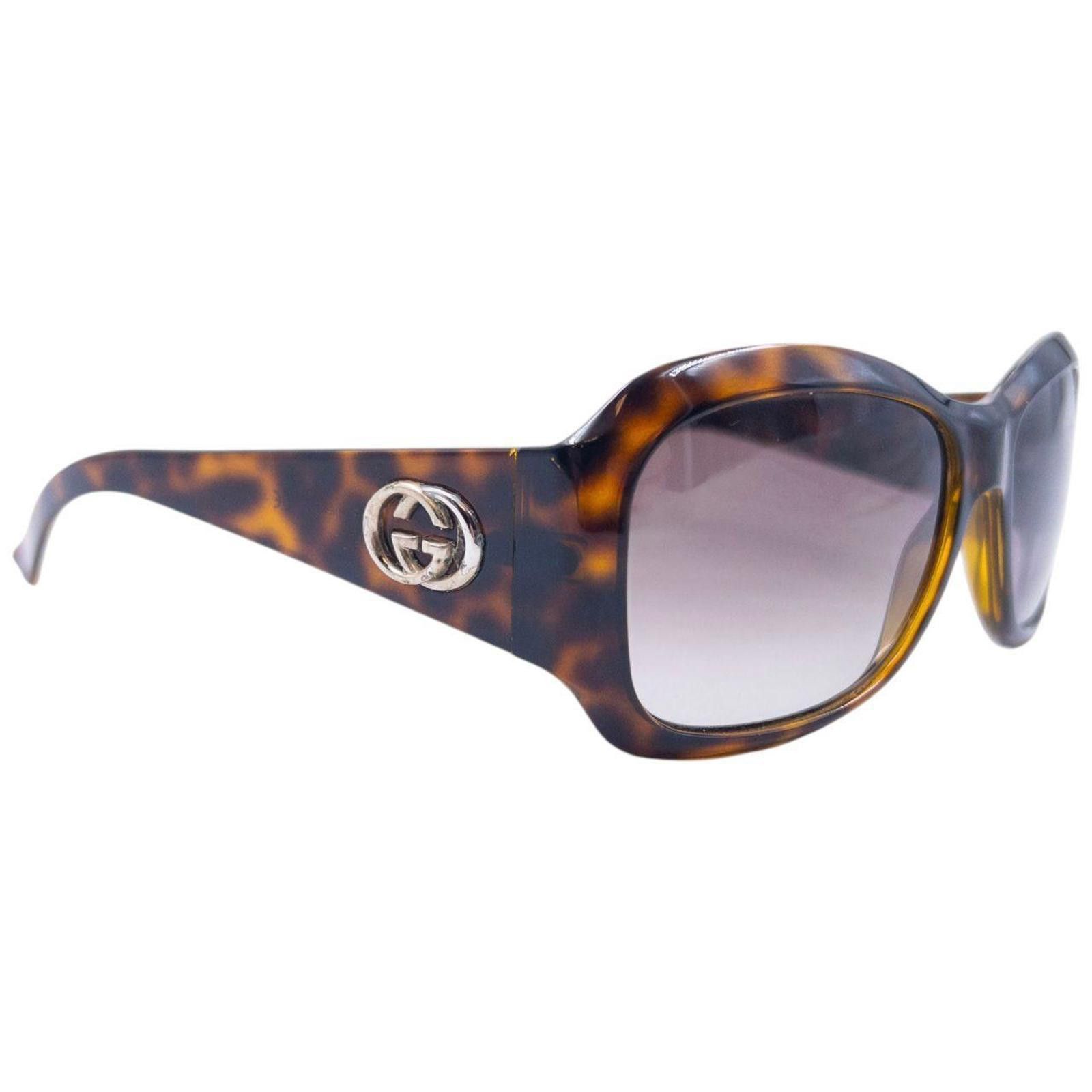 Gucci Vintage Gucci Tortoise Shell Sunglasses Size ONE SIZE - 1 Thumbnail