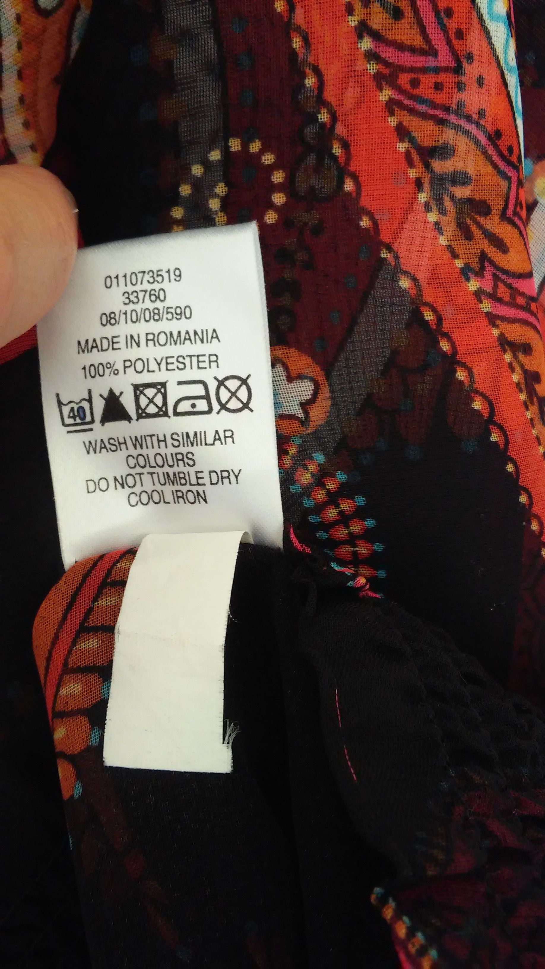 Significant Other Y2K see through Jane Norman shirt "Light my Fire" Size M / US 6-8 / IT 42-44 - 7 Thumbnail