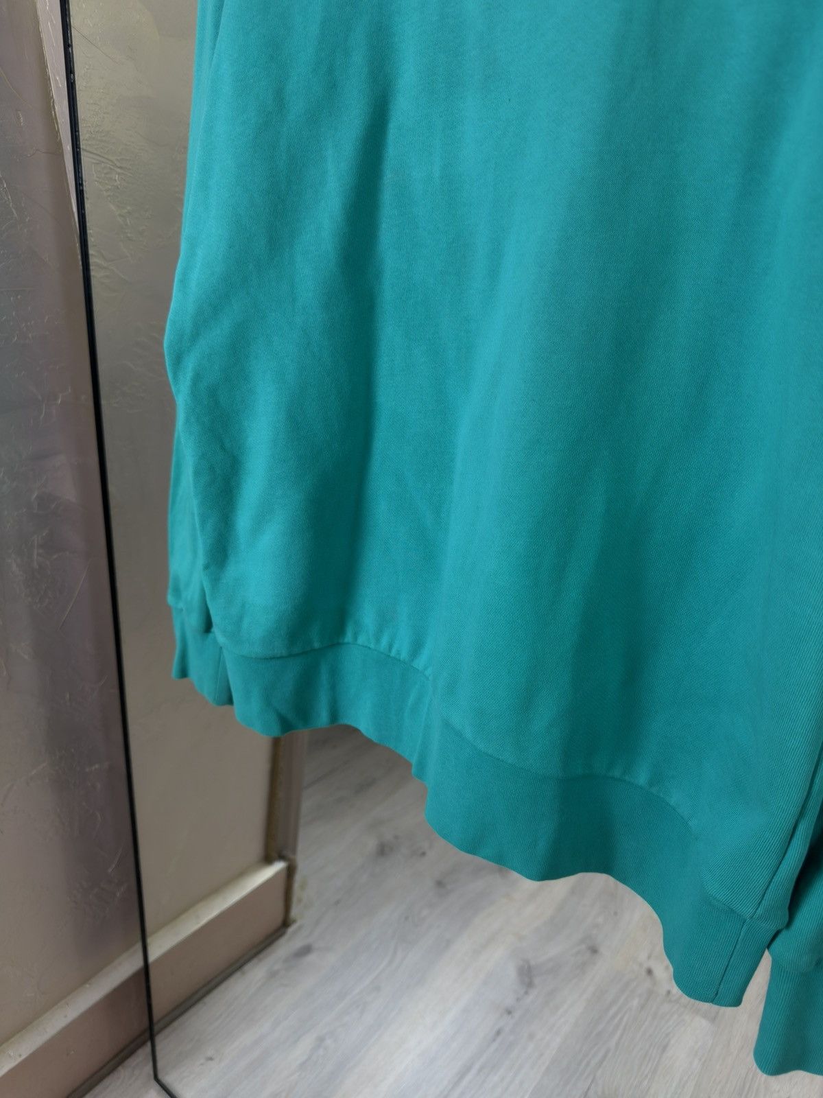 Vivienne Westwood Vivienne Westwood Embroidered OrbLogo Teal Cotton Sweatshirt Size US M / EU 48-50 / 2 - 6 Thumbnail