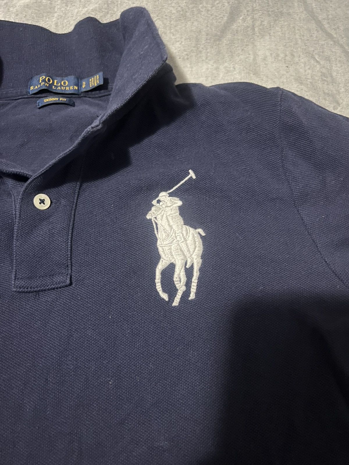 Polo Ralph Lauren × Ralph Lauren Navy blue Polo Ralph Lauren polo shirt Size US S / EU 44-46 / 1 - 3 Thumbnail