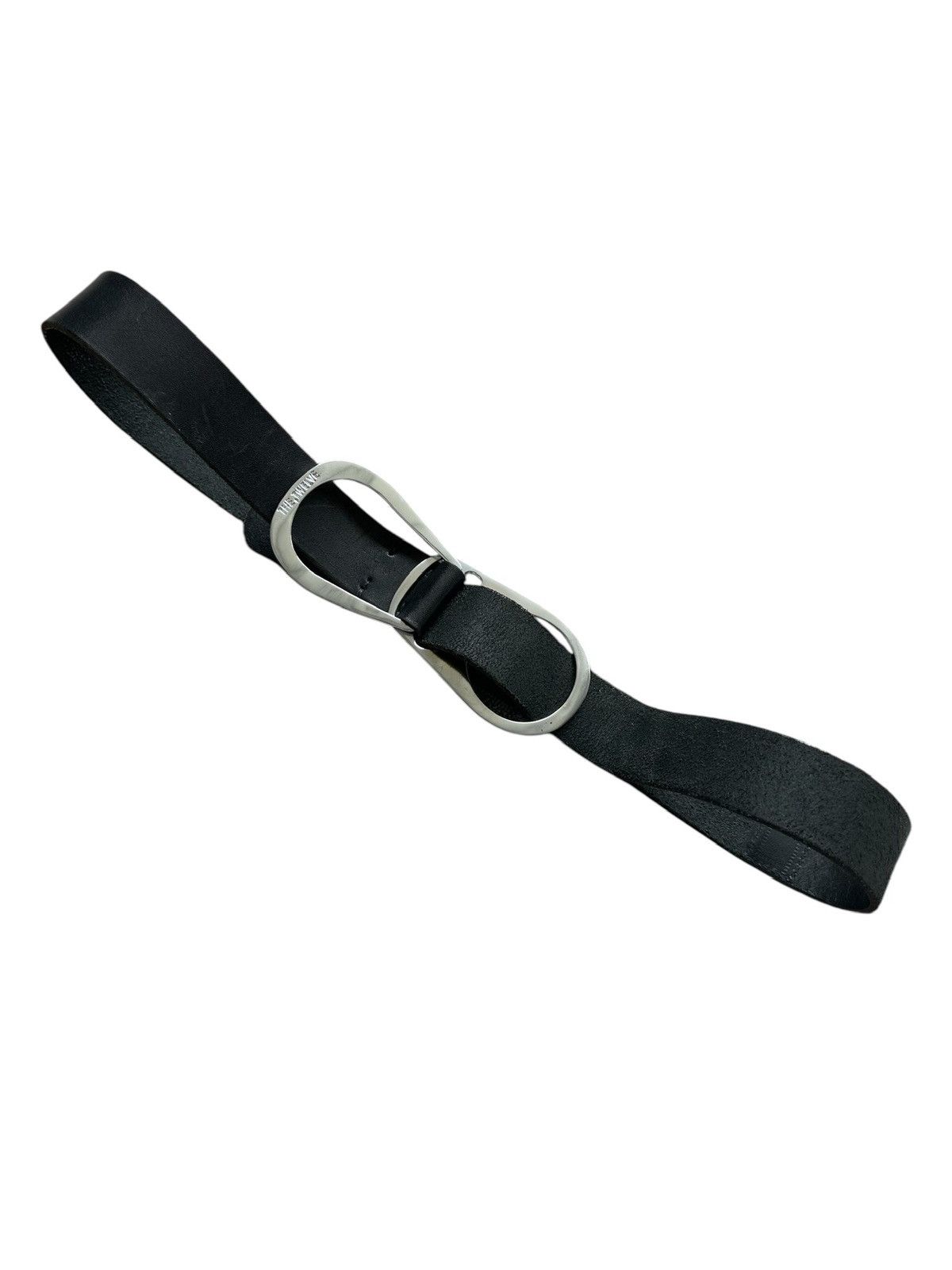 Ato Matsumoto 2000's The Twelve double ring buckle leather belt Size ONE SIZE - 3 Thumbnail