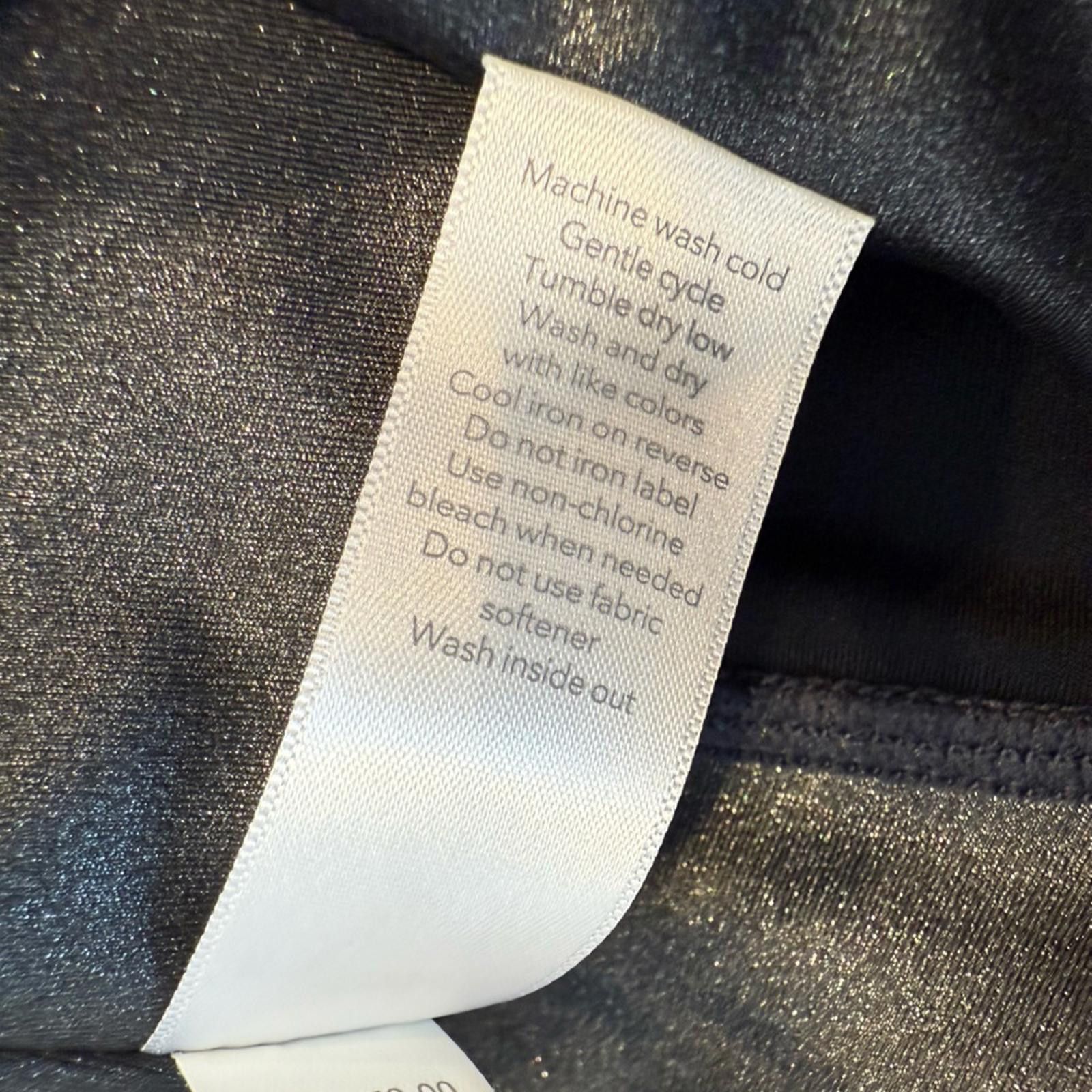 Other Athleta Inclination Moto Tight black shimmery leggings XXS Size 25" / US 0 / IT 36 - 7 Thumbnail