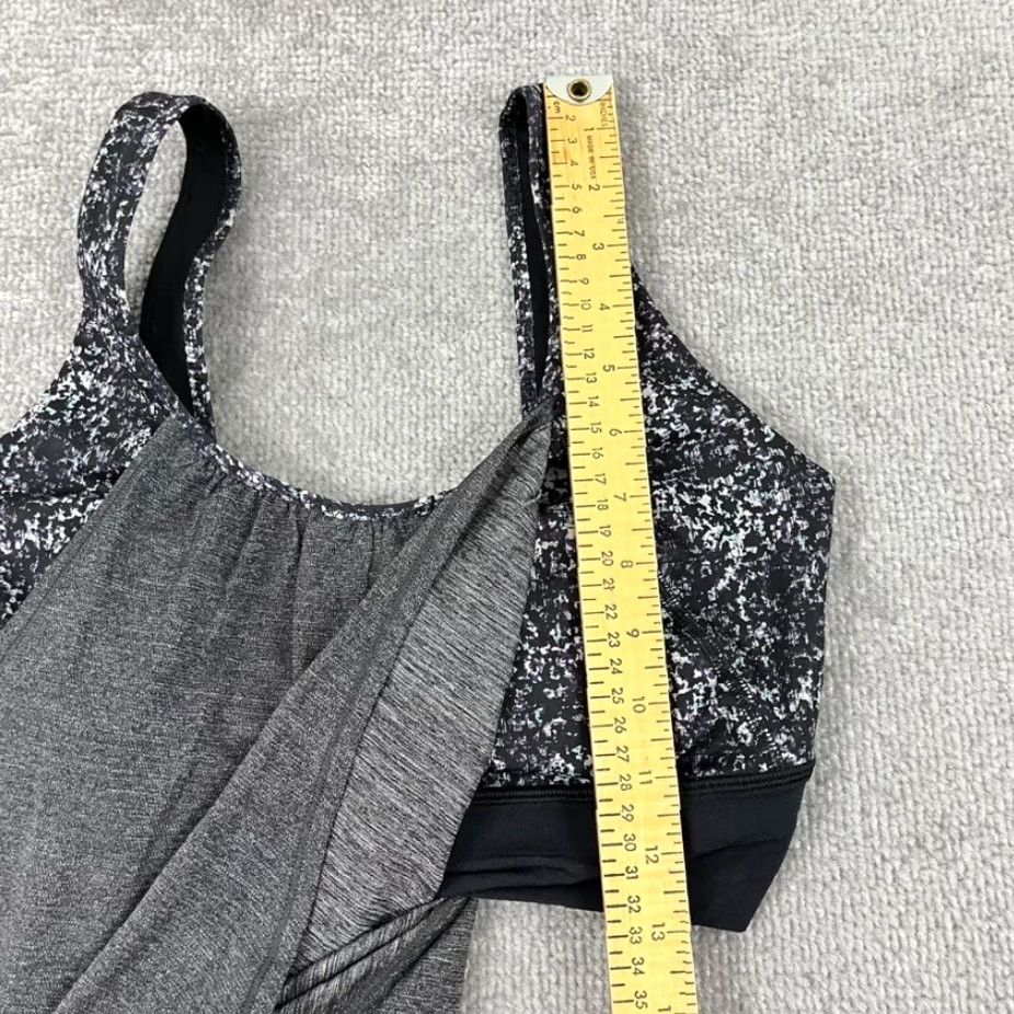 Lululemon Lululemon Tank Womens 8 Adult Gray Built in Bra Support Gym Yoga Athletic Size M / US 6-8 / IT 42-44 - 6 Thumbnail