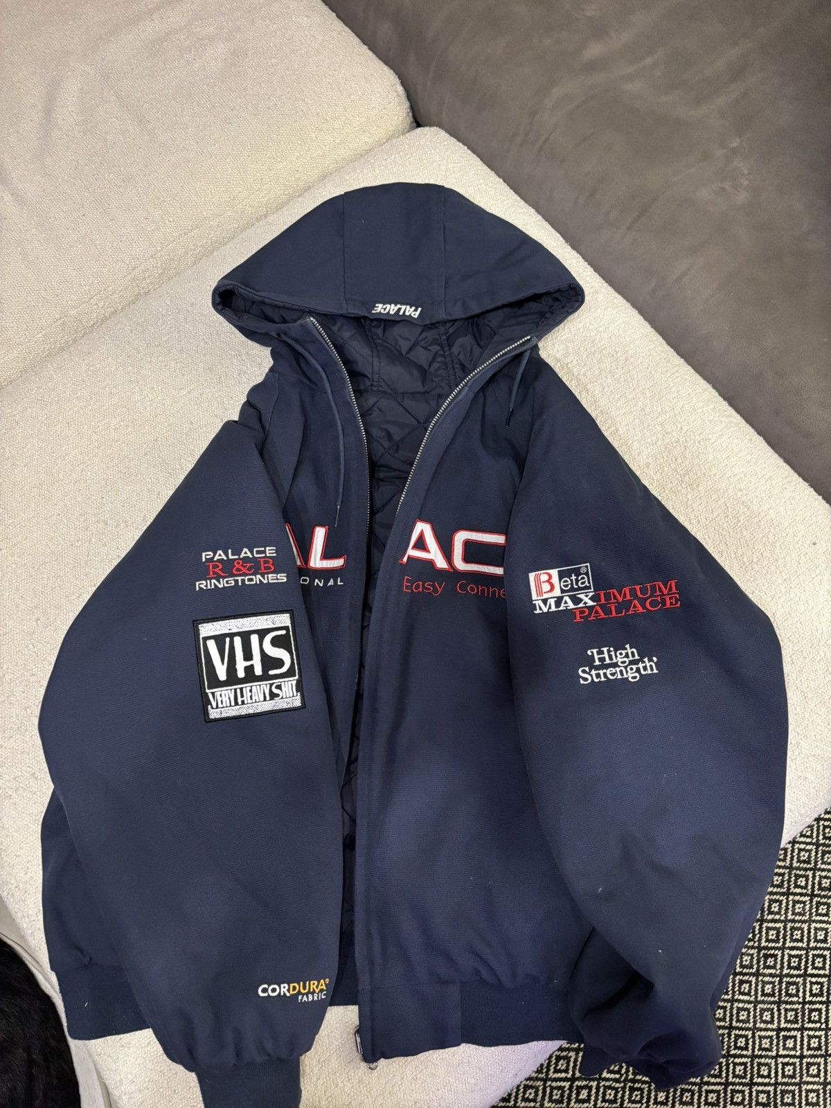 Other Palace One 2 One Reversible Jacket- Navy Size L / US 10 / IT 46 - 6 Thumbnail