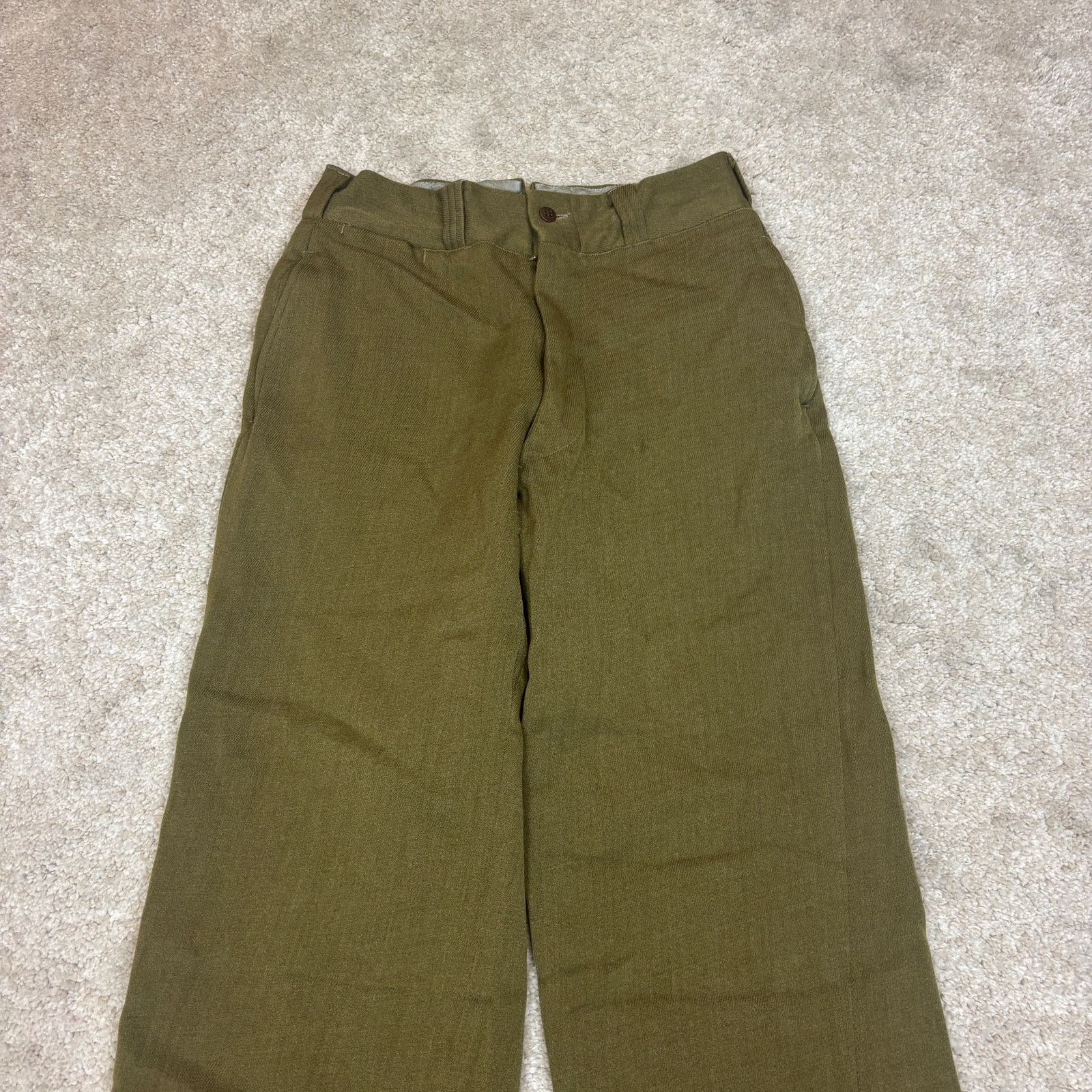Vintage Vintage 50s 60s Military Army Trousers Pants Men's 28x29.5 Size US 28 / EU 44 - 2 Thumbnail