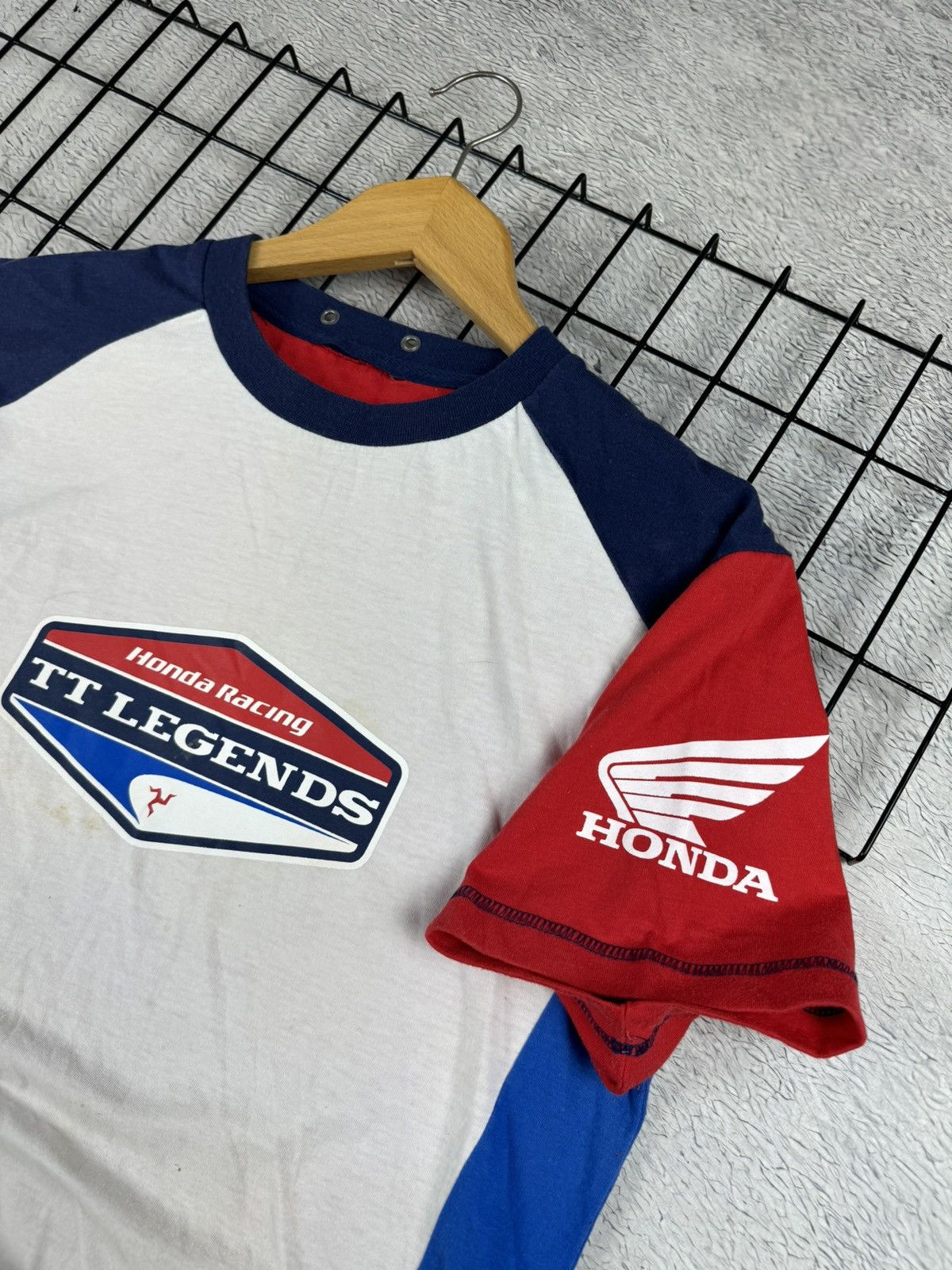 Honda × Vintage Vintage Honda Racing TT Legends Team F-1 Rormula Uno L size Size US L / EU 52-54 / 3 - 7 Thumbnail