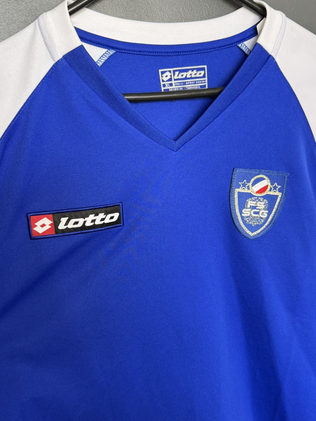 Lotto Sport Serbia And Montenegro 2000’s Home Football Jersey T-Shirt Size US XL / EU 56 / 4 - 3 Thumbnail