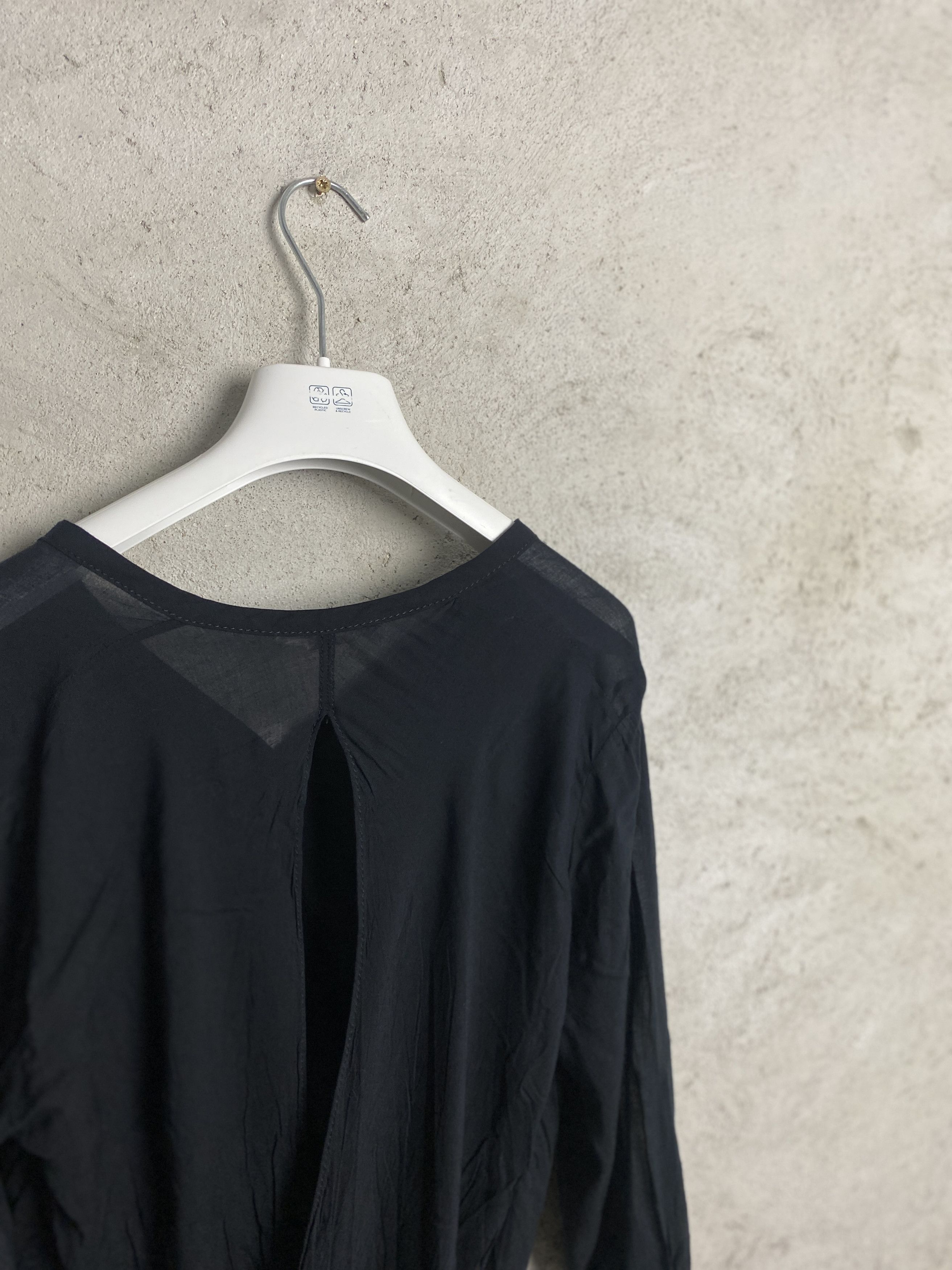 Helmut Lang Helmut Lang viscose shirt button ups avant garde opium Size S / US 4 / IT 40 - 7 Thumbnail