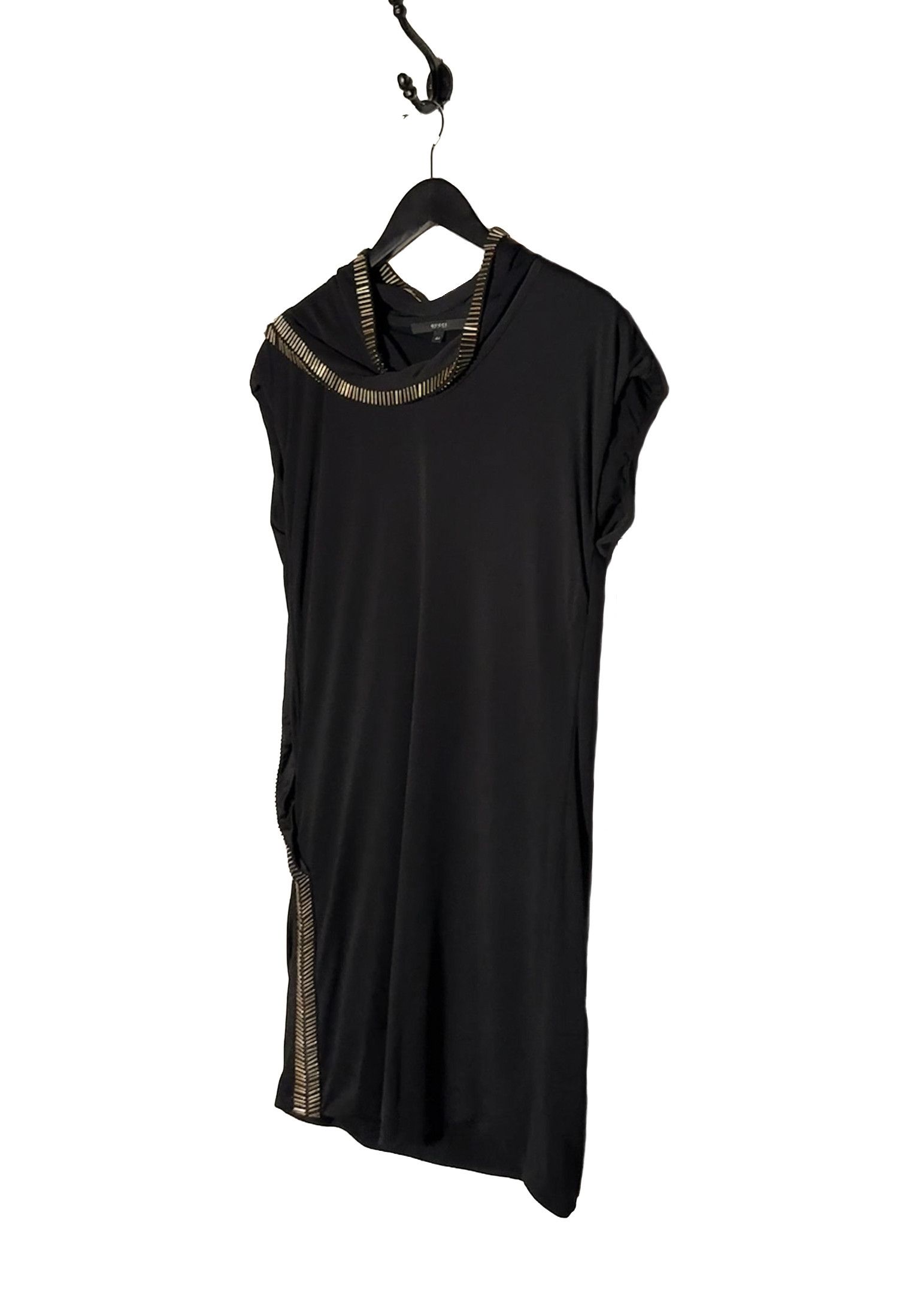 Gucci Gucci 2009 Black Embellished Tunique Dress Size M / US 6-8 / IT 42-44 - 2 Thumbnail
