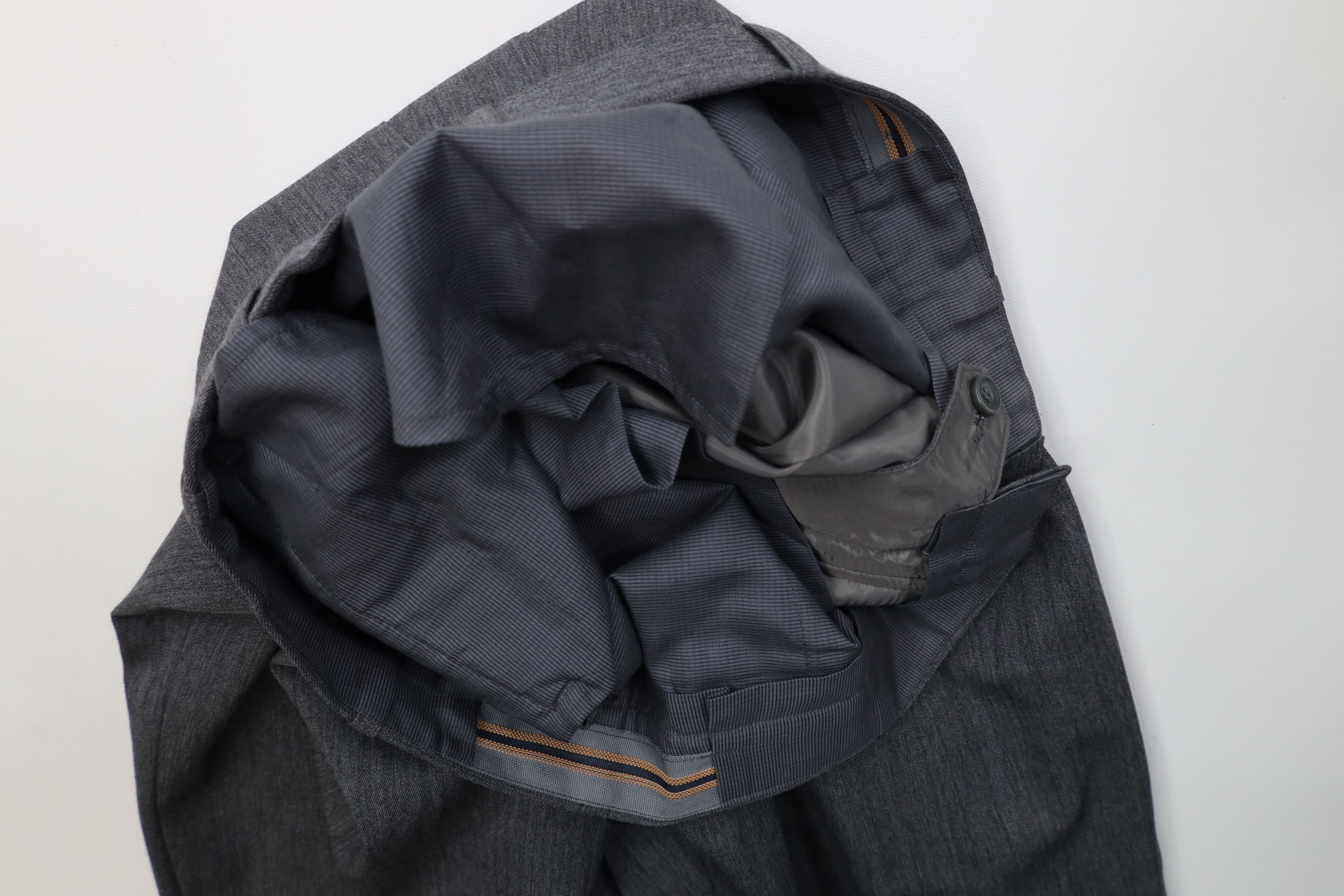 Vintage Vintage 90s Streetwear Wide Leg Chino Pants Heather Gray Size US 34 / EU 50 - 7 Thumbnail