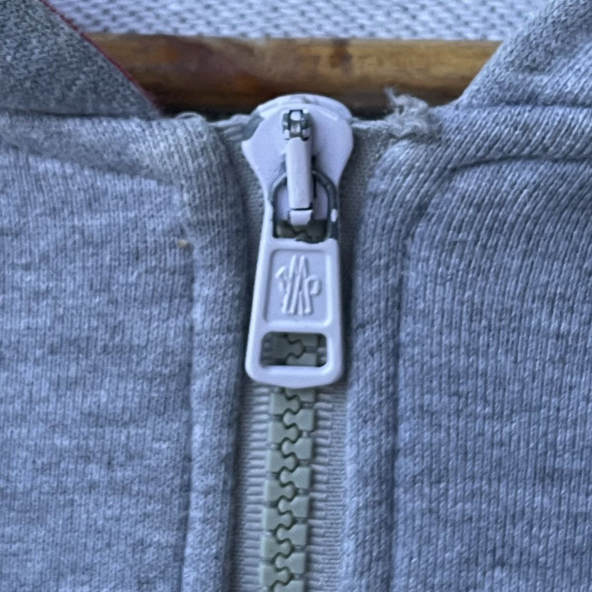 Moncler Vintage Moncler Trashed Zip Up Hoodie Size US M / EU 48-50 / 2 - 7 Thumbnail