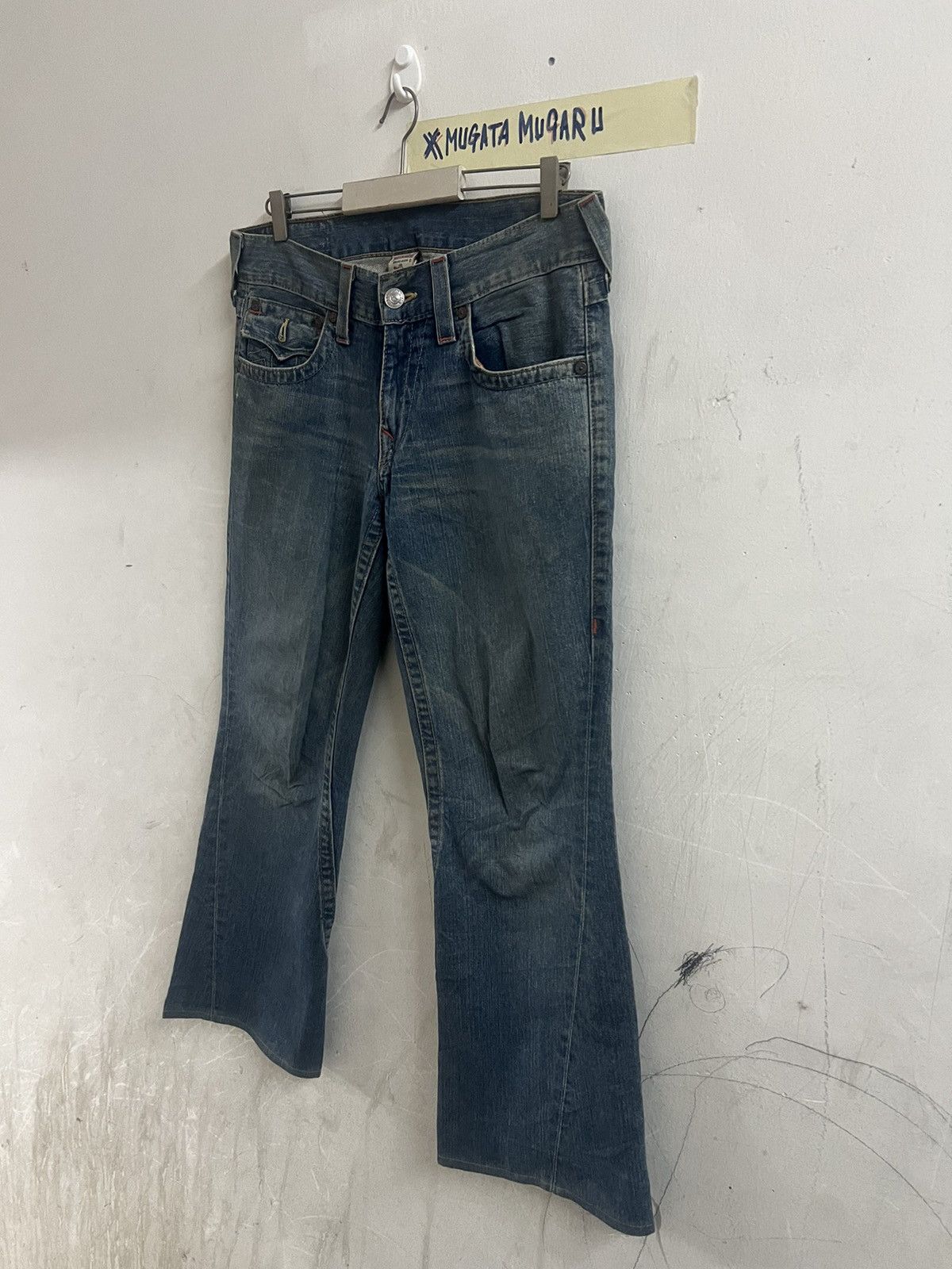 Japanese Brand × True Religion FLARED VINTAGE TRUE RELIGION TWIST DENIM PANT Size US 33 - 6 Thumbnail