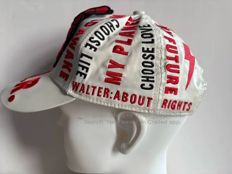 Walter Van Beirendonck Walter Van Beirendonck W.A.R. Baseball cap Size ONE SIZE - 5 Thumbnail