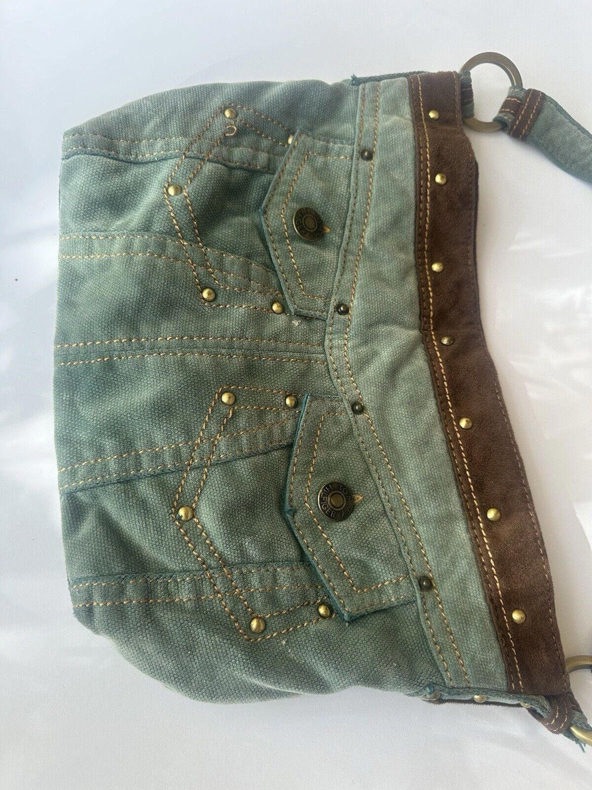 Tommy Hilfiger Tommy Hilfiger Corderoy Purse Green Size ONE SIZE - 2 Thumbnail