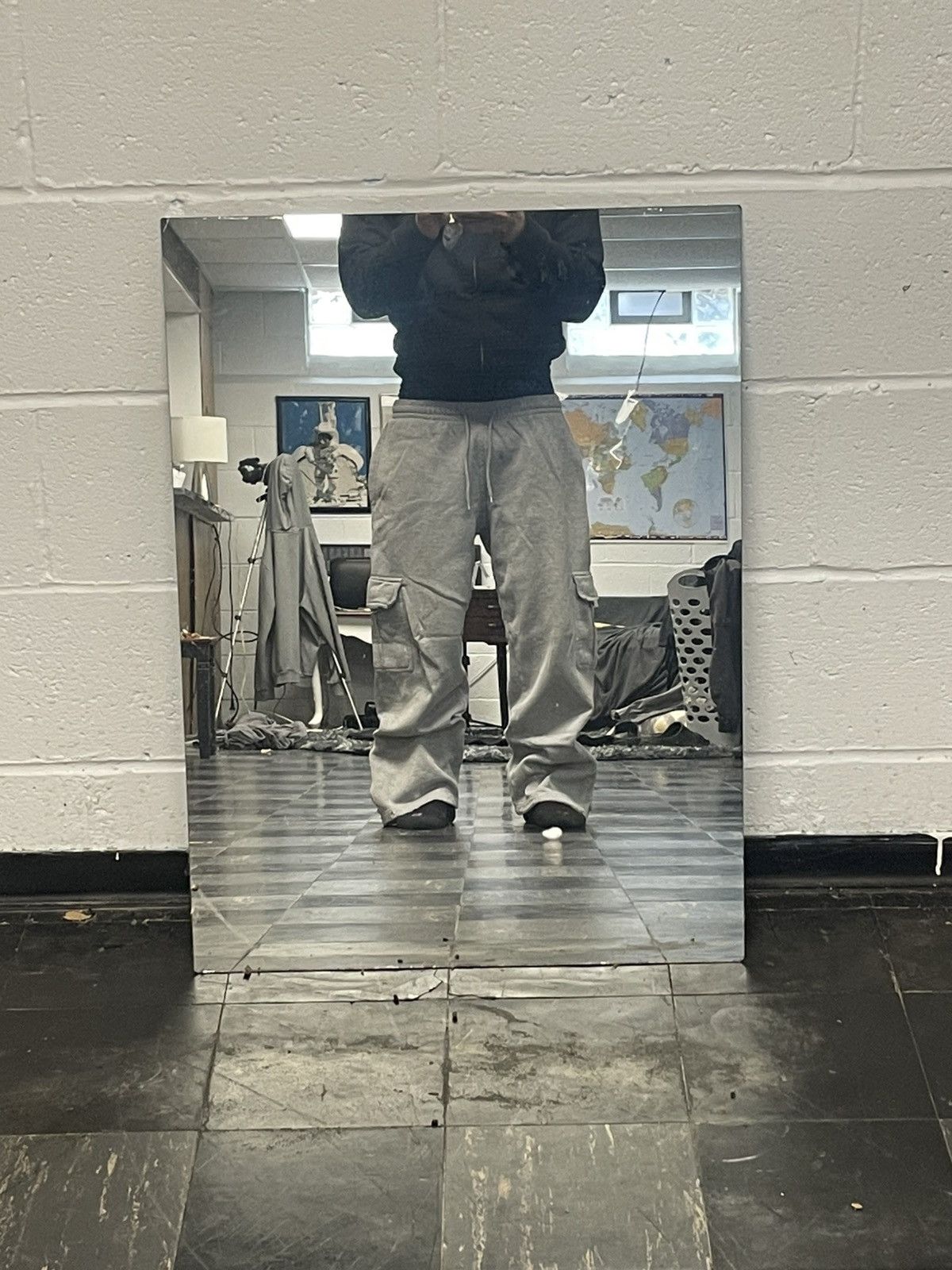 Japanese Brand Baggy Cargo Sweats Size US 32 / EU 48 - 4 Thumbnail
