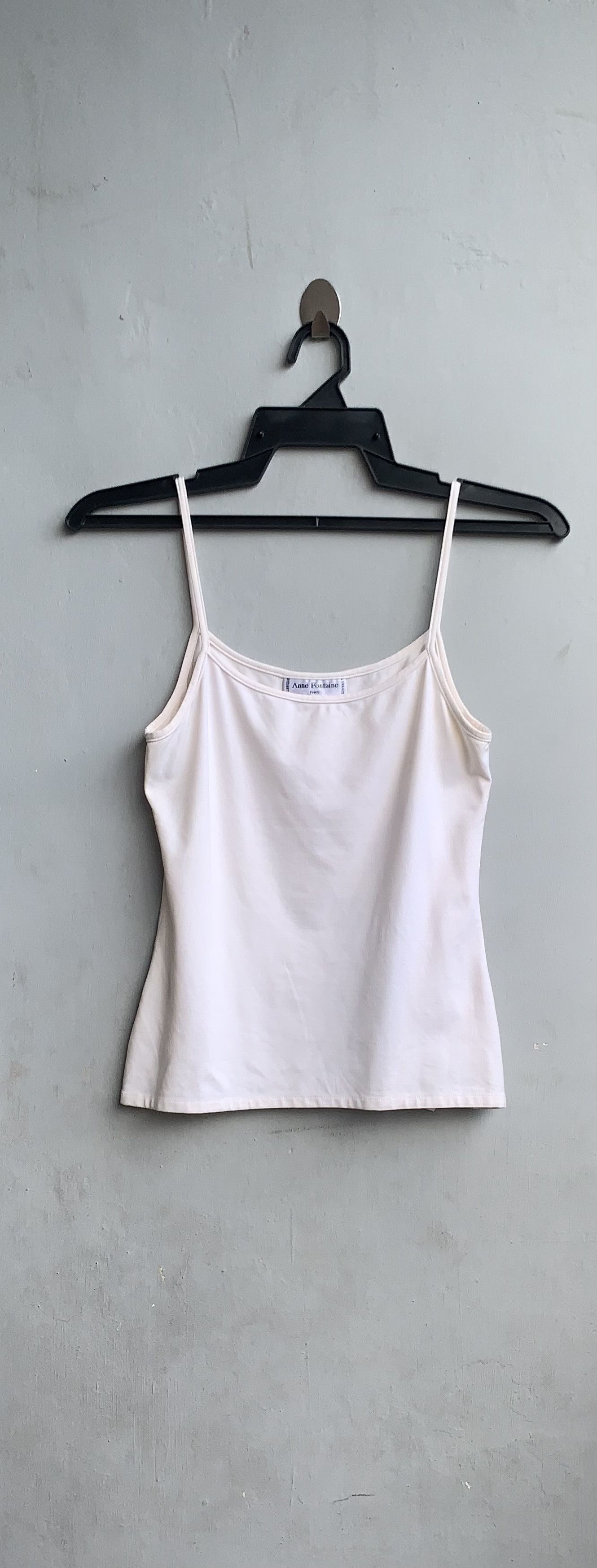 Designer Anne Fontaine Tank Top Size XS / US 0-2 / IT 36-38 - 1 Thumbnail