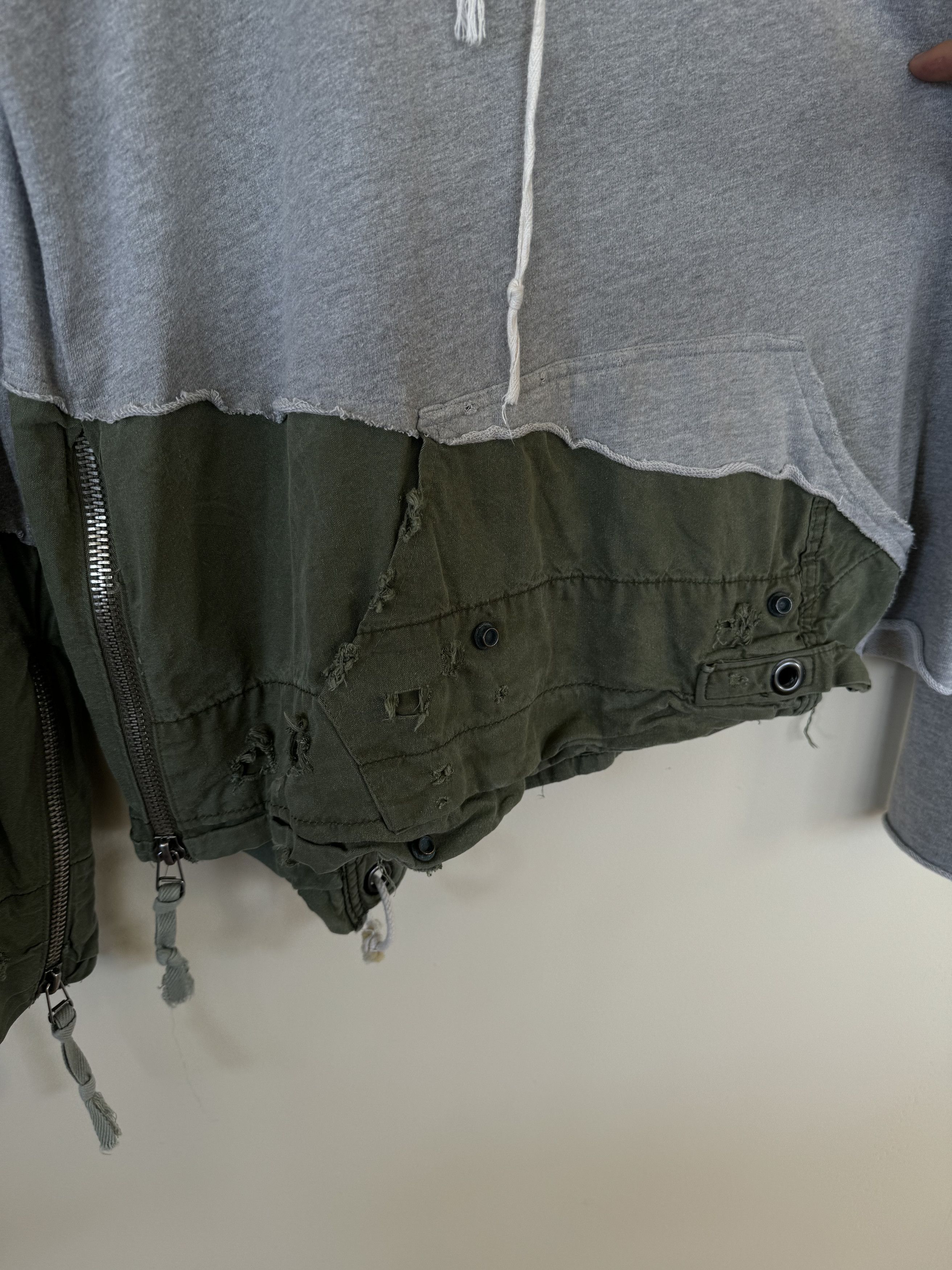 Greg Lauren Greg Lauren Hybrid Hoodie Size US XL / EU 56 / 4 - 19 Thumbnail