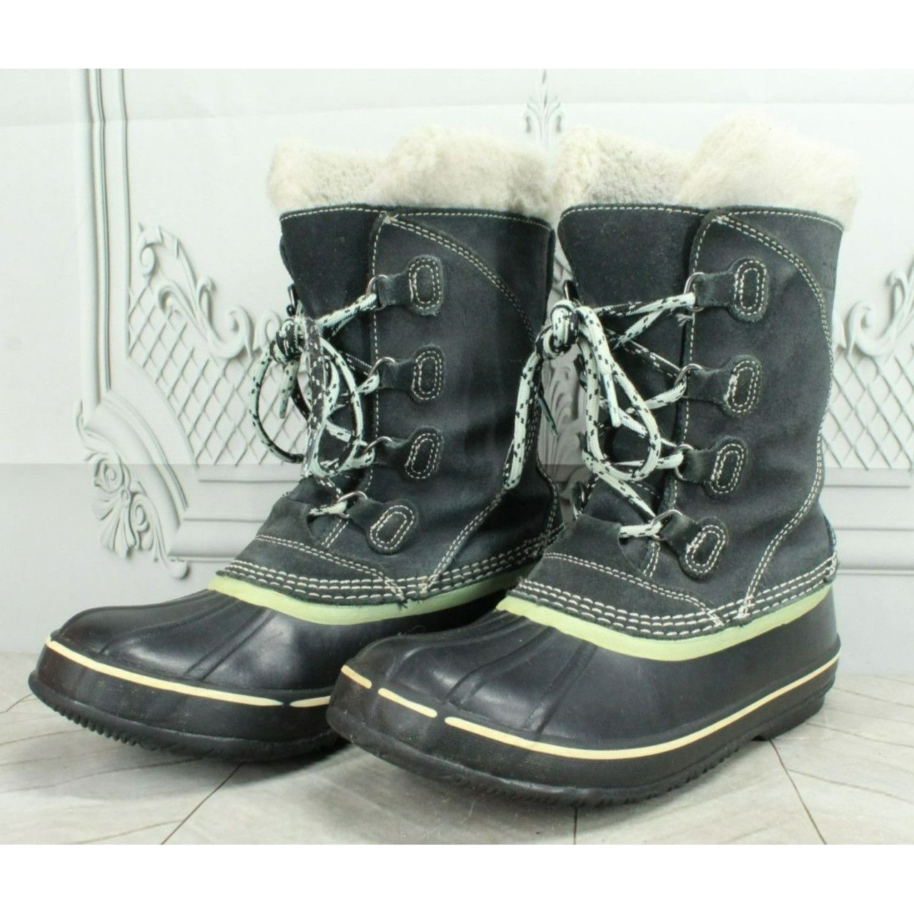 L.L. Bean LL Bean Women's Removable Insulated Duck Boots Size US 6 / IT 36 - 3 Thumbnail