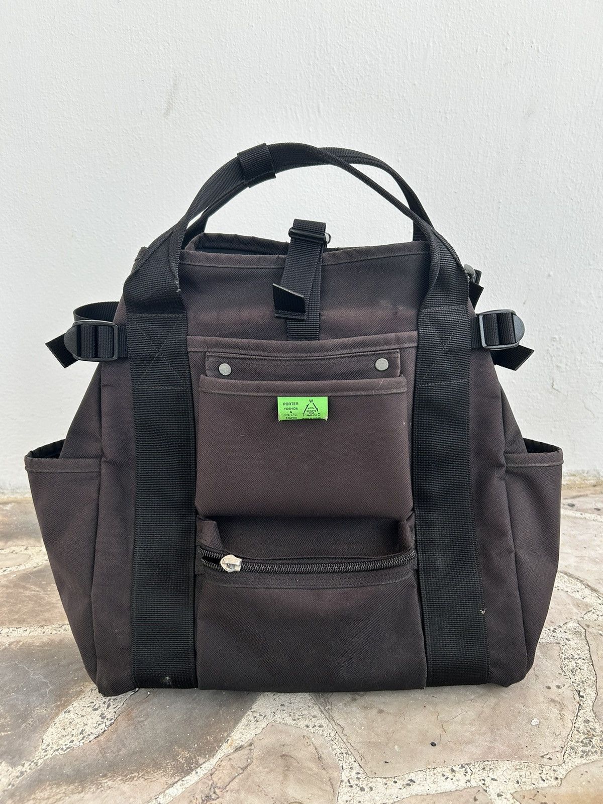 image of Porter Yoshida Backpack Y2K in Black, Men's