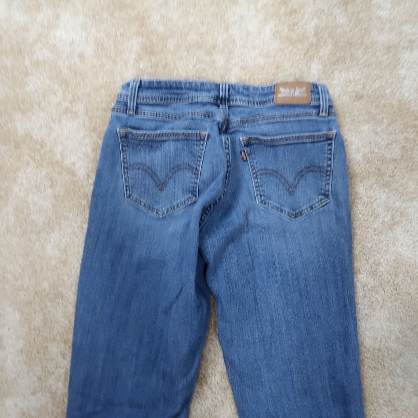 Levi's Levi's 515 Bootcut Jeans Women's 6 Blue Denim Stretch Mid Rise 30in Inseam 5-Pocket Classic Fit Size 28" / US 6 / IT 42 - 5 Thumbnail