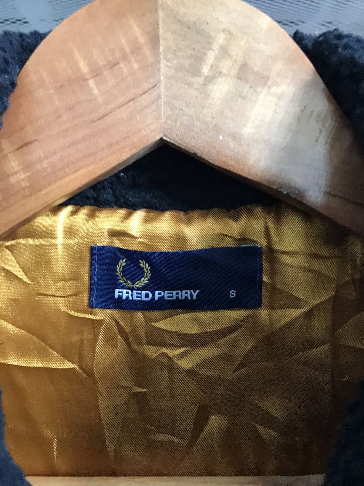 Fred Perry × Vintage VTG FRED PERRY Faux Fur Vest for Men Size US S / EU 44-46 / 1 - 7 Thumbnail