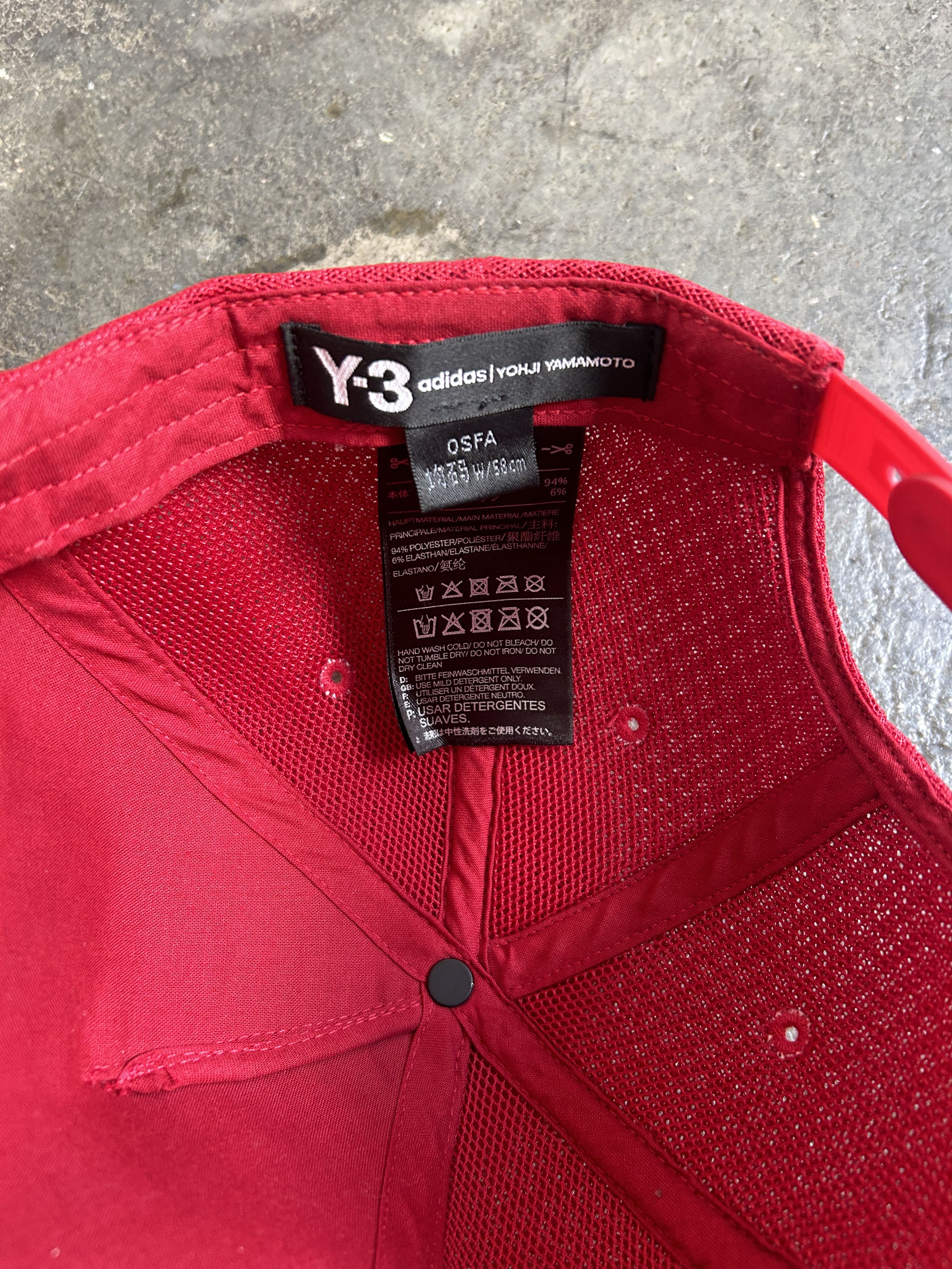 Y-3 Brand New Y-3 Hat w/ mesh and thick foam like material Size ONE SIZE - 2 Thumbnail