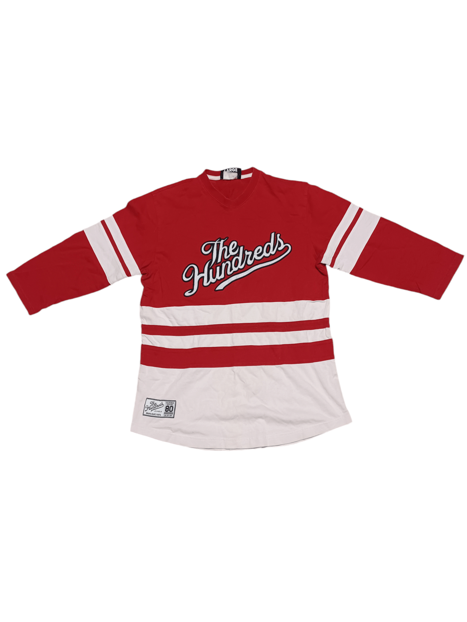 The Hundreds THE HUNDREDS BIGLOGO EMBROIDERED JERSEY STYLE TEE SK8 Size US L / EU 52-54 / 3 - 2 Thumbnail