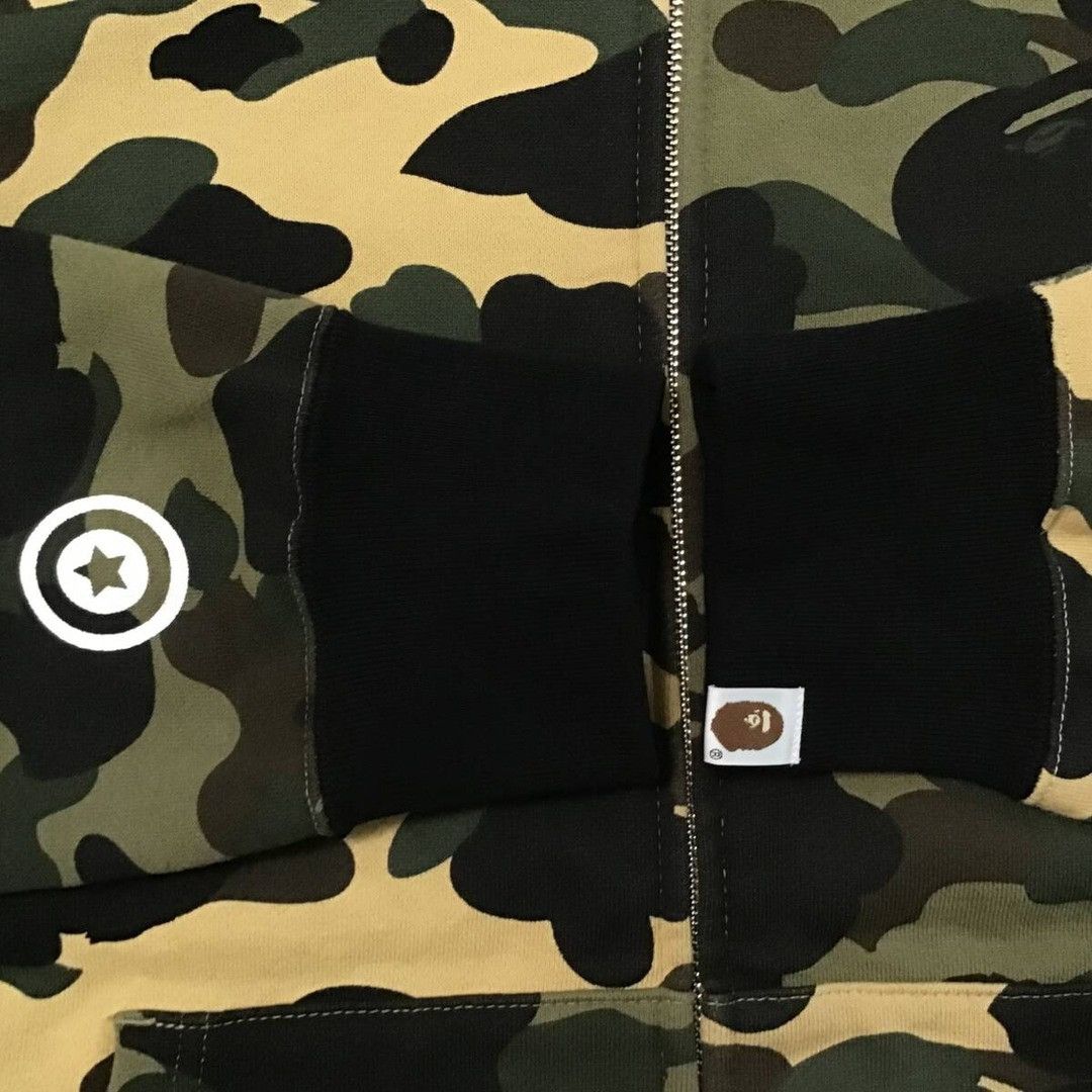 Bape BAPE Crazy 1st camo shark full zip hoodie a bathing ape Size US XL / EU 56 / 4 - 6 Thumbnail