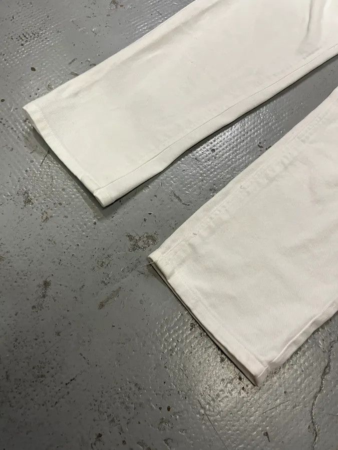 Prada 2000s Prada Classic White Denim Jeans Size US 33 - 7 Thumbnail