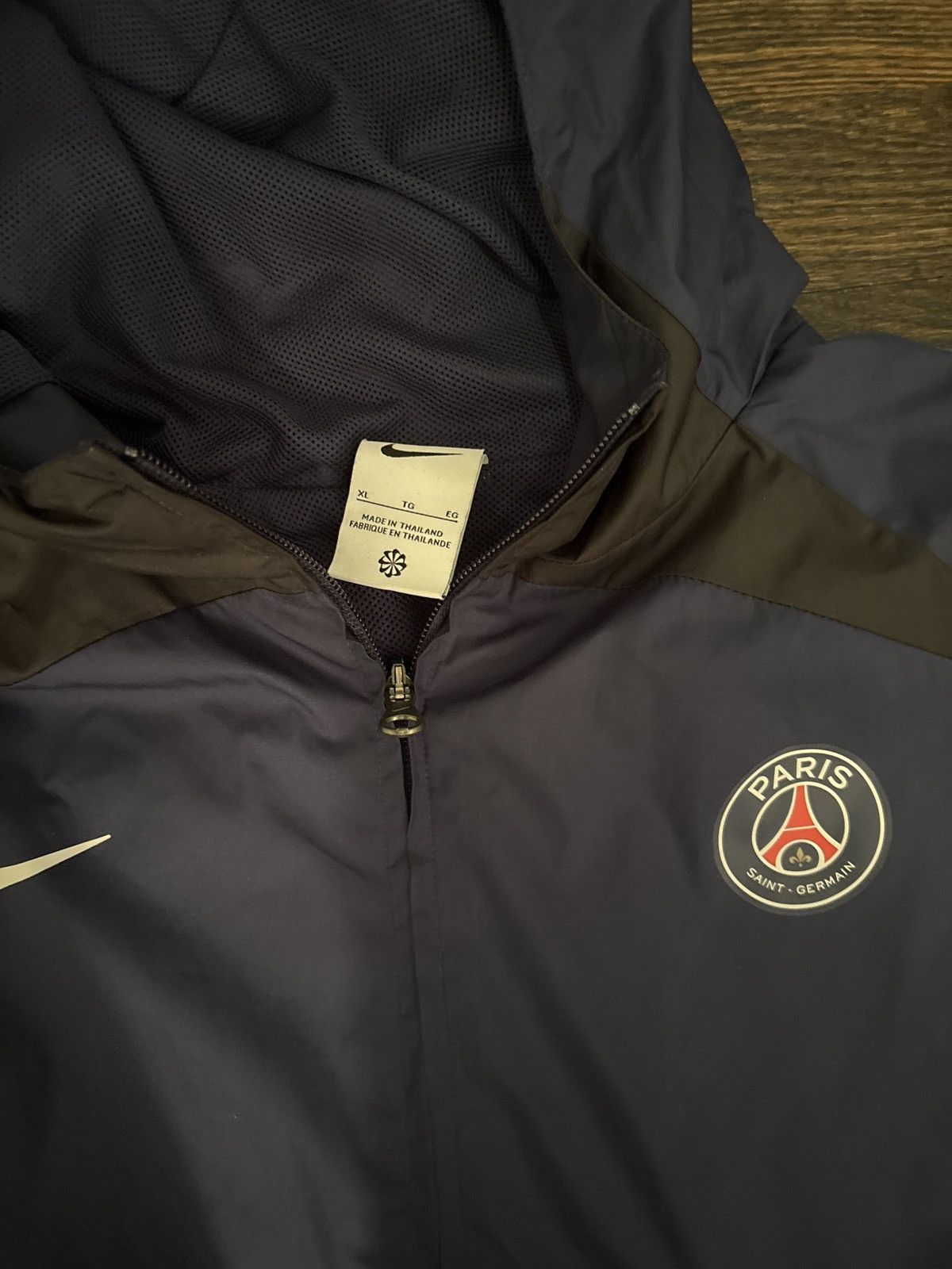 Nike PSG Nike Windbreaker Size US XL / EU 56 / 4 - 4 Thumbnail