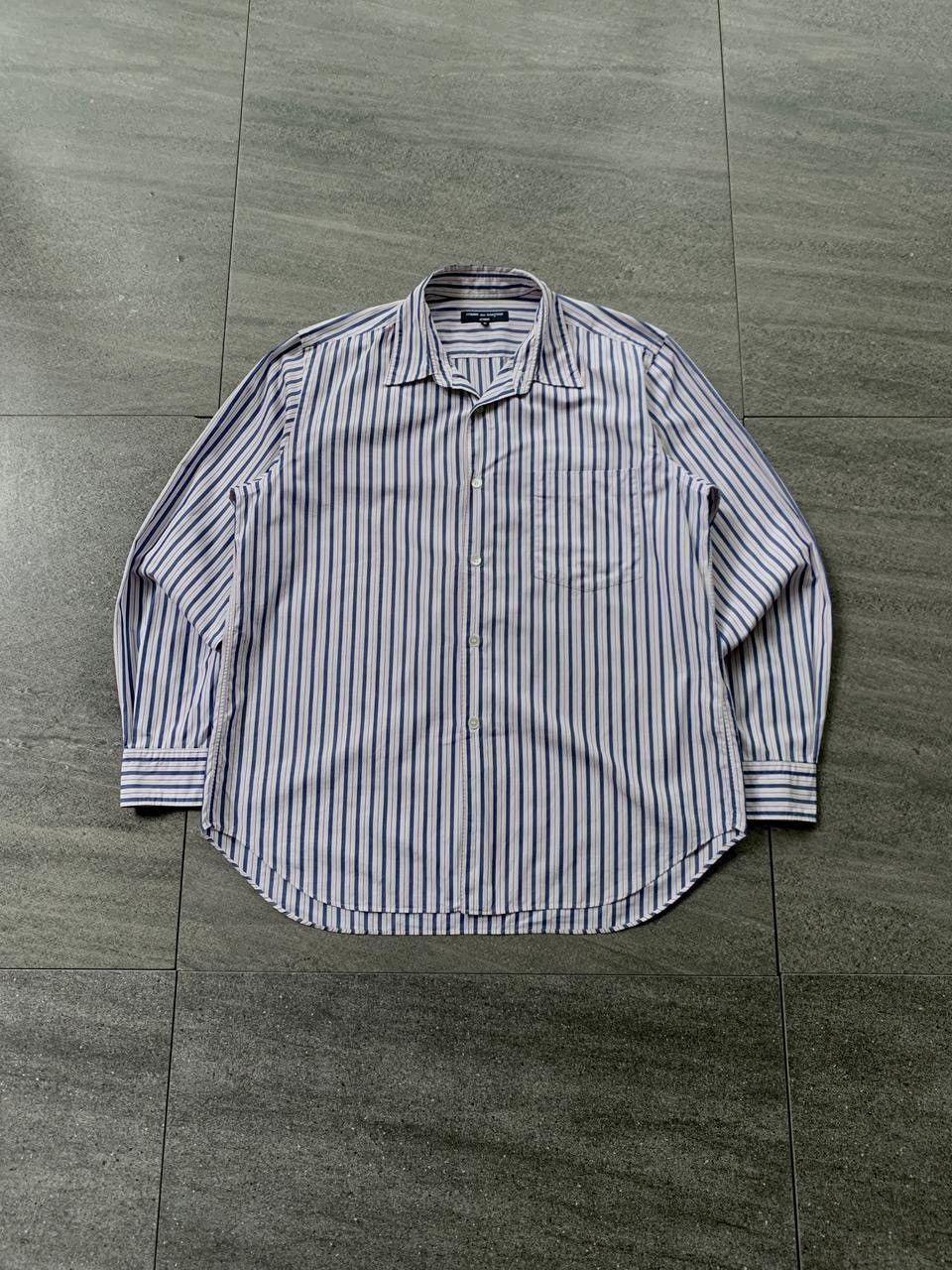 Comme des Garcons Homme FREE TAX! CDGH Striped Longsleeve Shirts Size US S / EU 44-46 / 1 - 2 Thumbnail